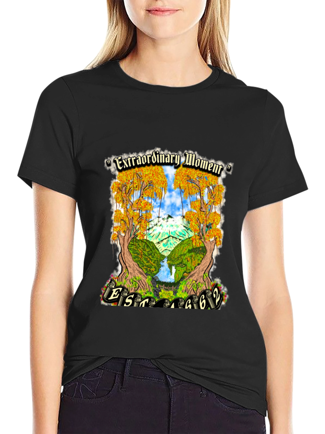 Extraordinary Moment Graphic T-Shirt