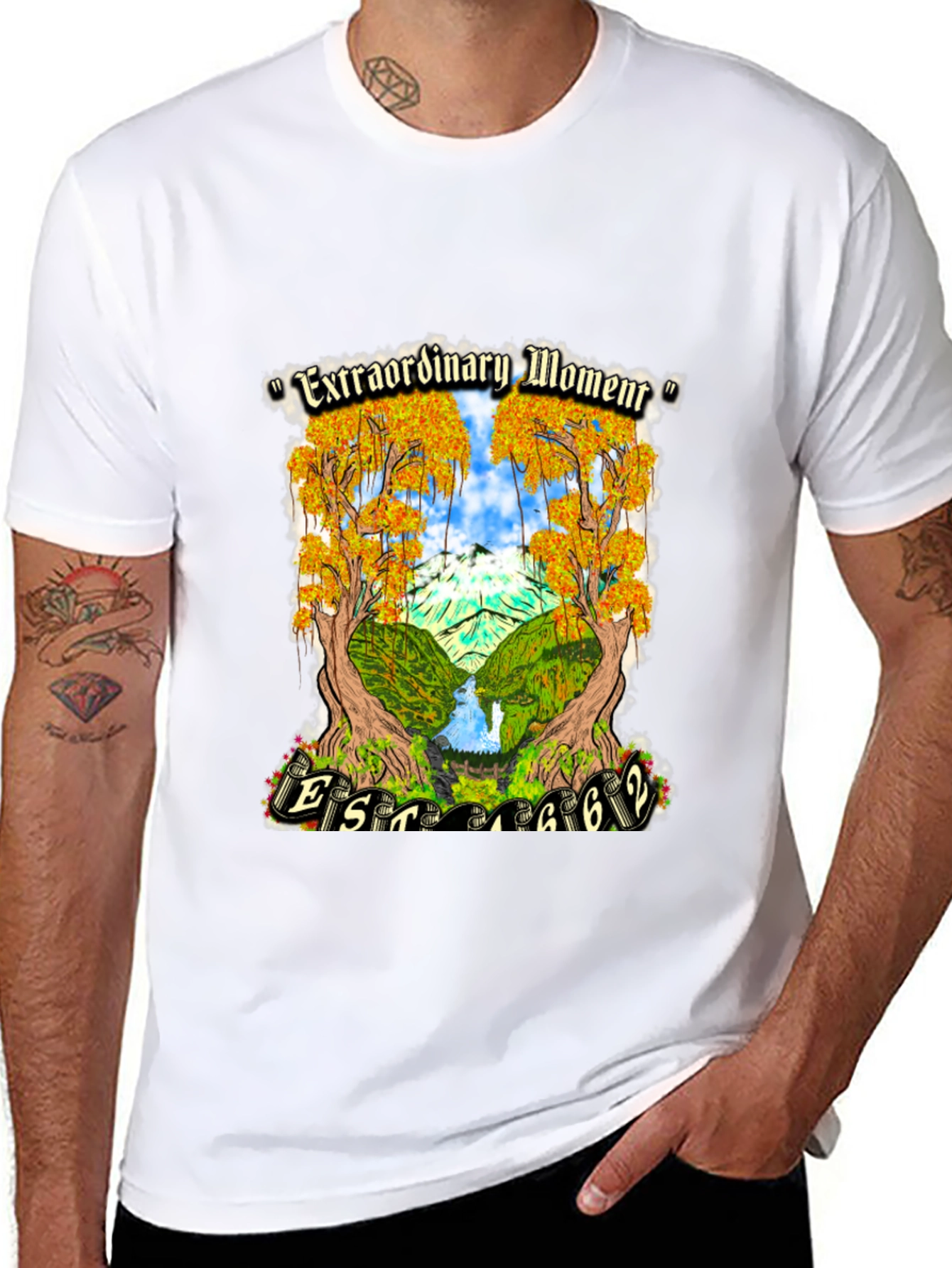 Extraordinary Moment Graphic T-Shirt