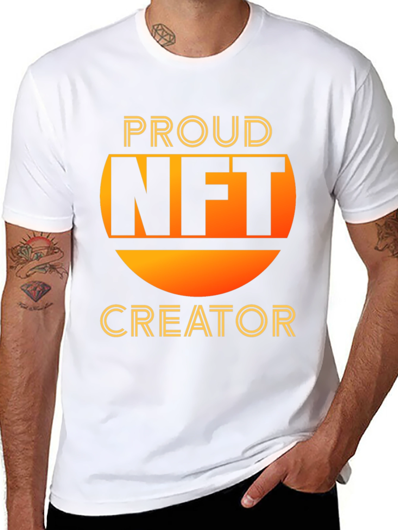 Proud NFT Creator Graphic T-Shirt