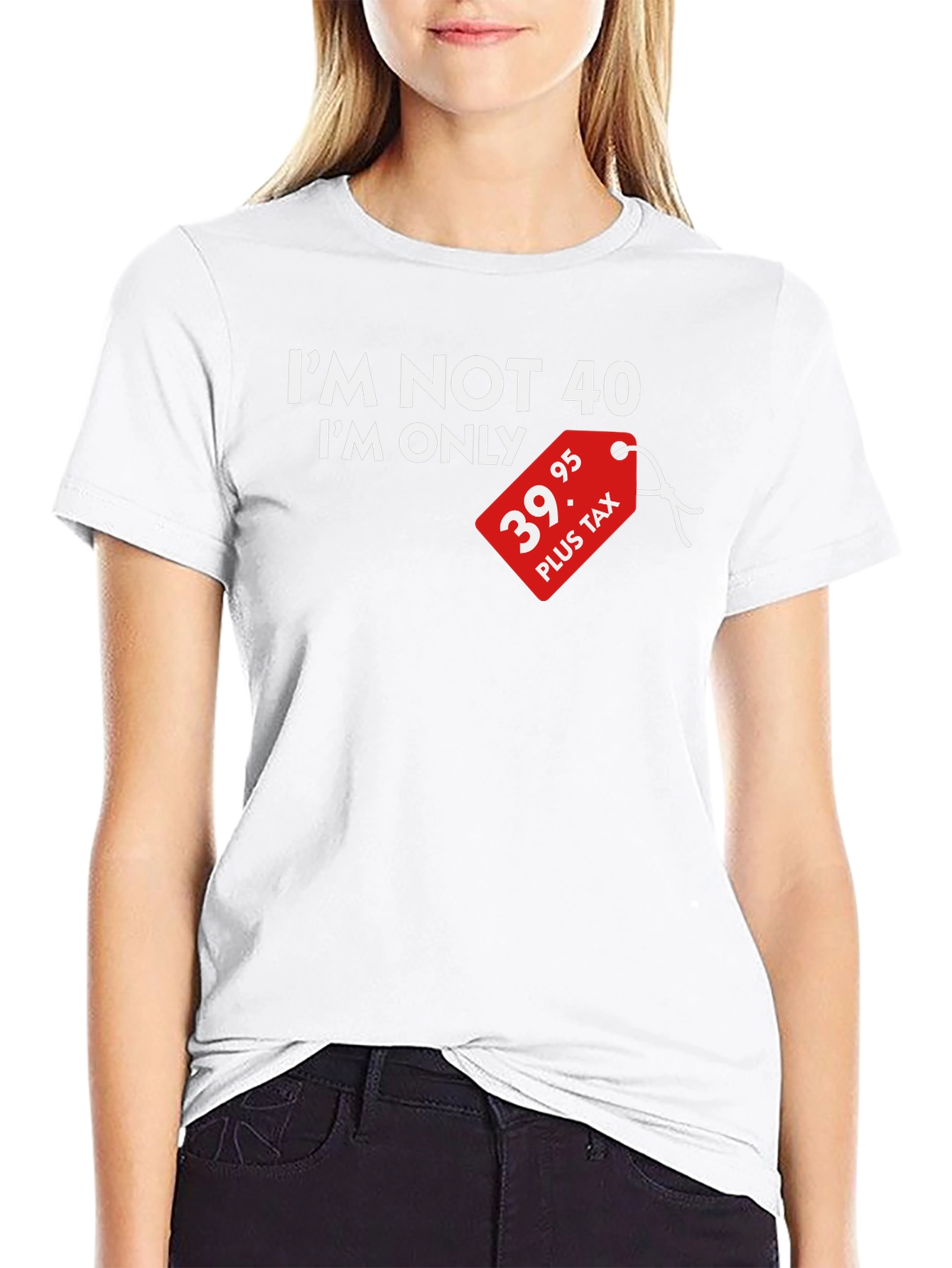 Funny 39.95 Plus Tax 40th Birthday T-Shirt