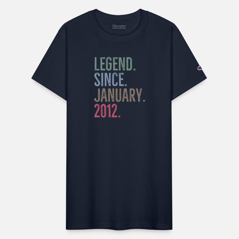 Legend Since January 2012