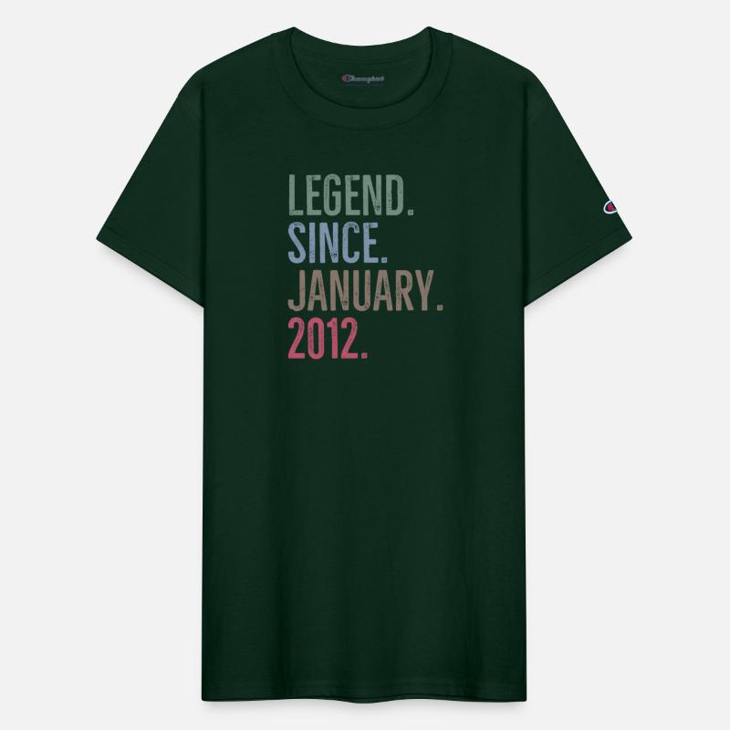 Legend Since January 2012