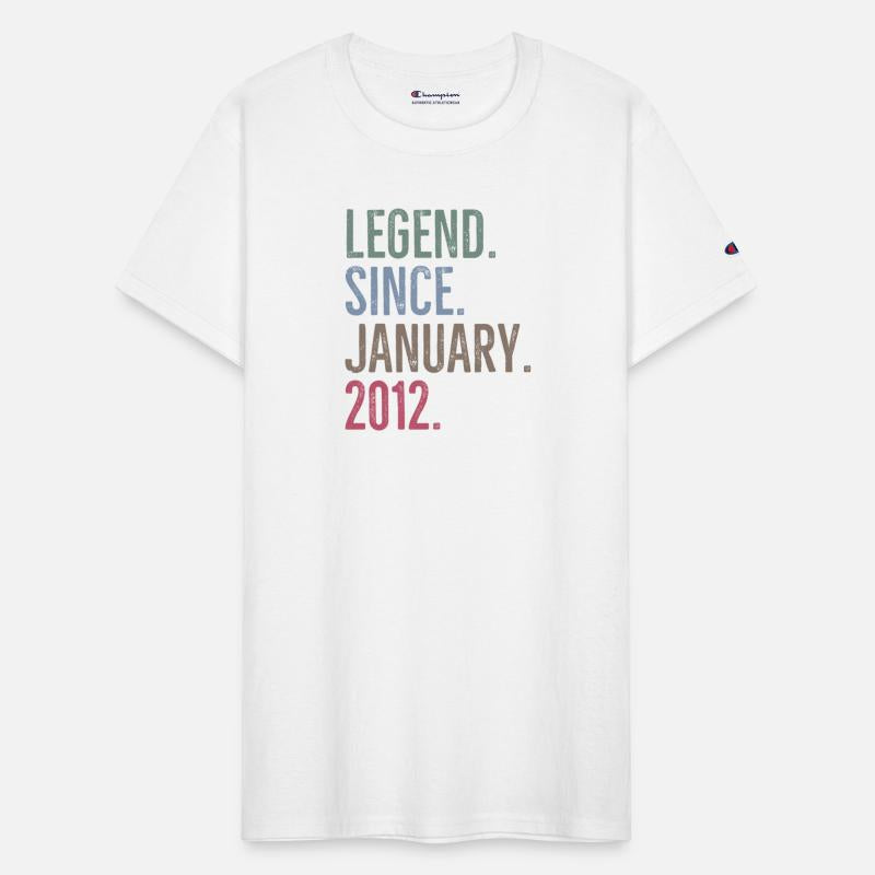 Legend Since January 2012
