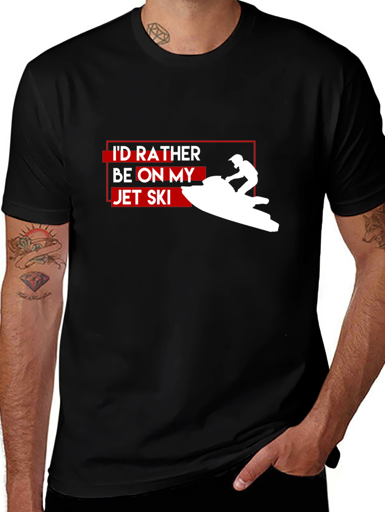 Id Rather Be On My Jet Ski T-Shirt