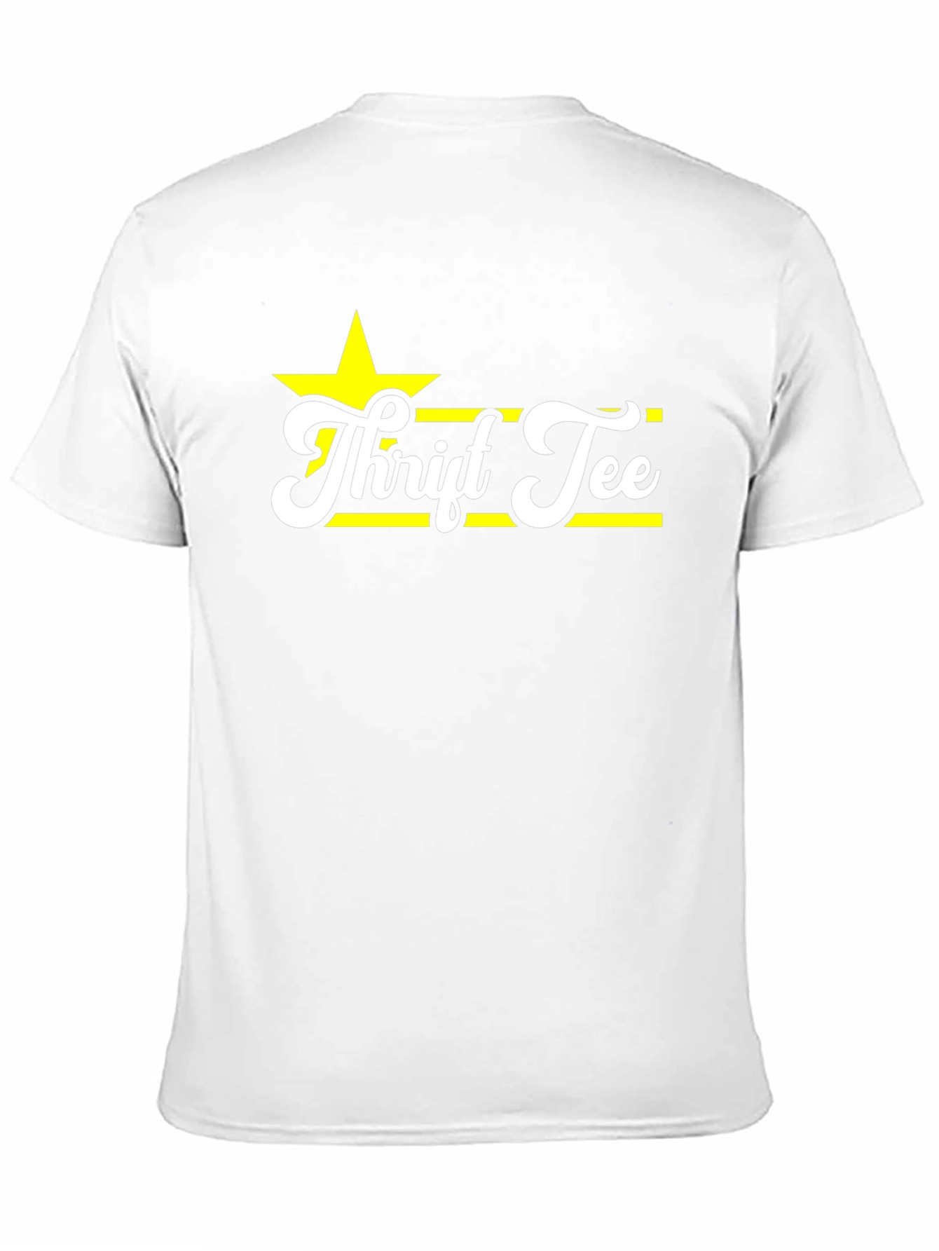 Thrift Tee Black Cotton T-Shirt