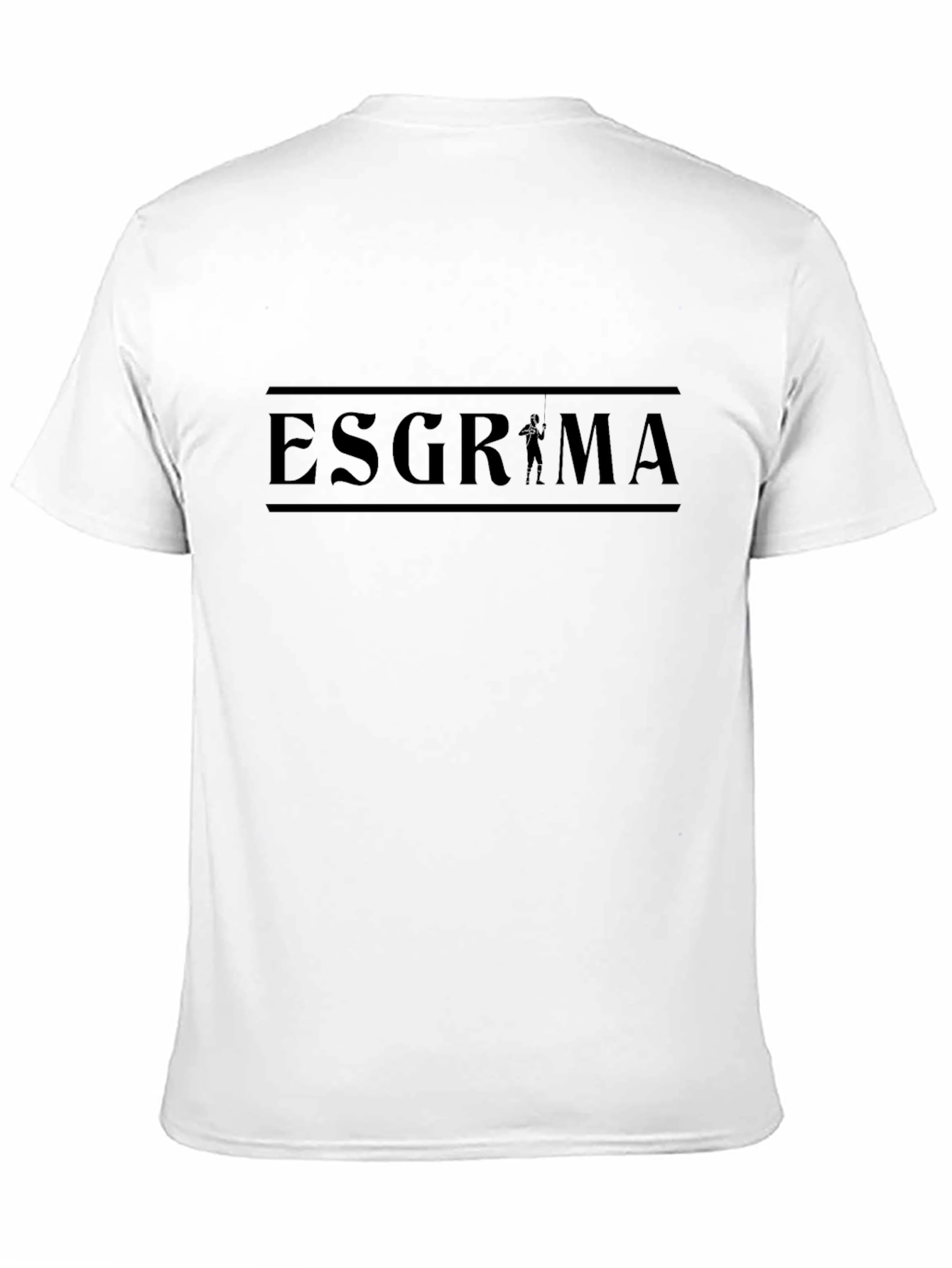 ESGRIMA Martial Arts T-Shirt - Black Graphic Tee