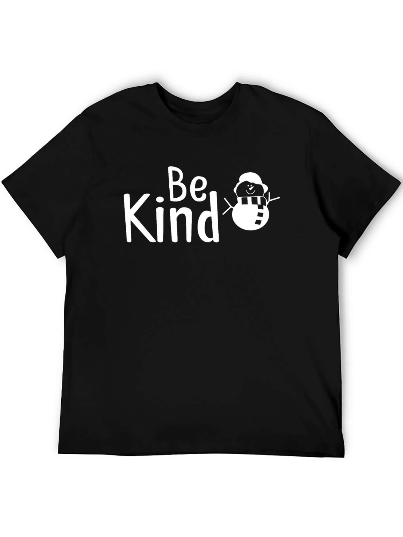 Be Kind Snowman Graphic T-Shirt