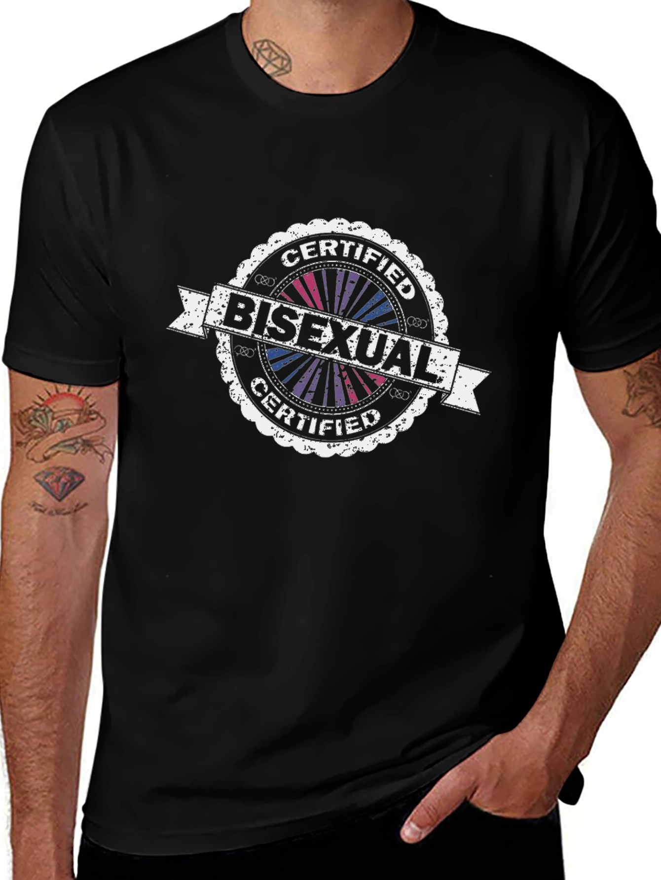 Certified Bisexual T-Shirt Pride Tee