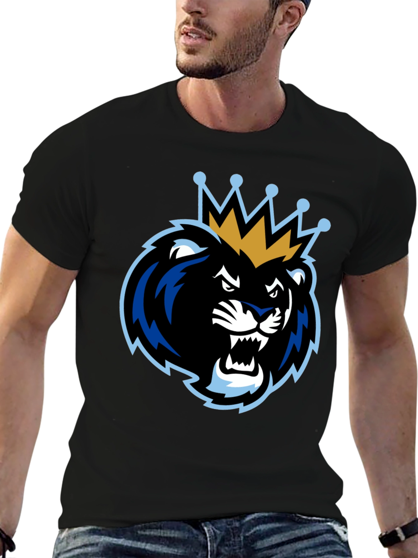 Lion King Graphic T-Shirt - Black