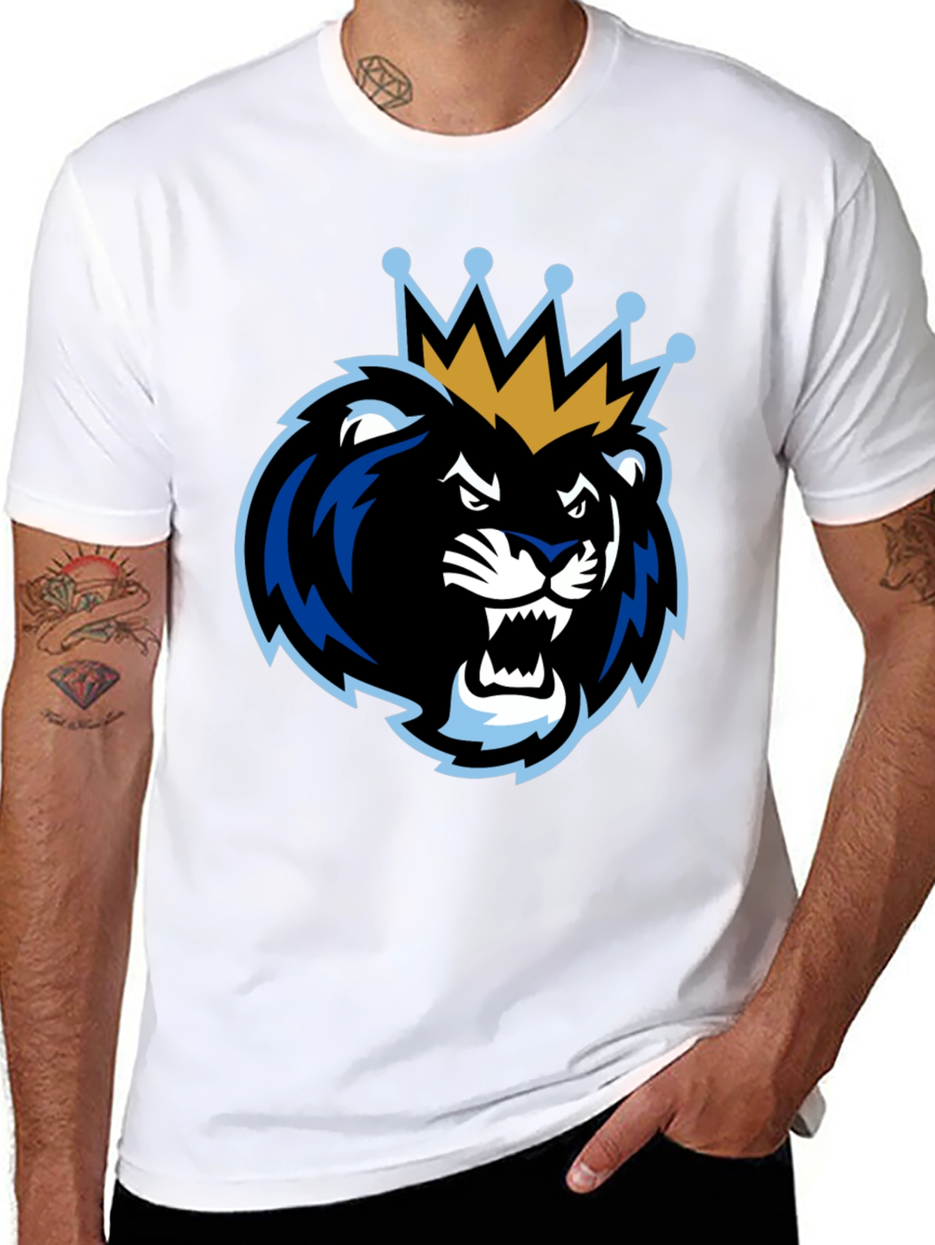 Lion King Graphic T-Shirt - Black