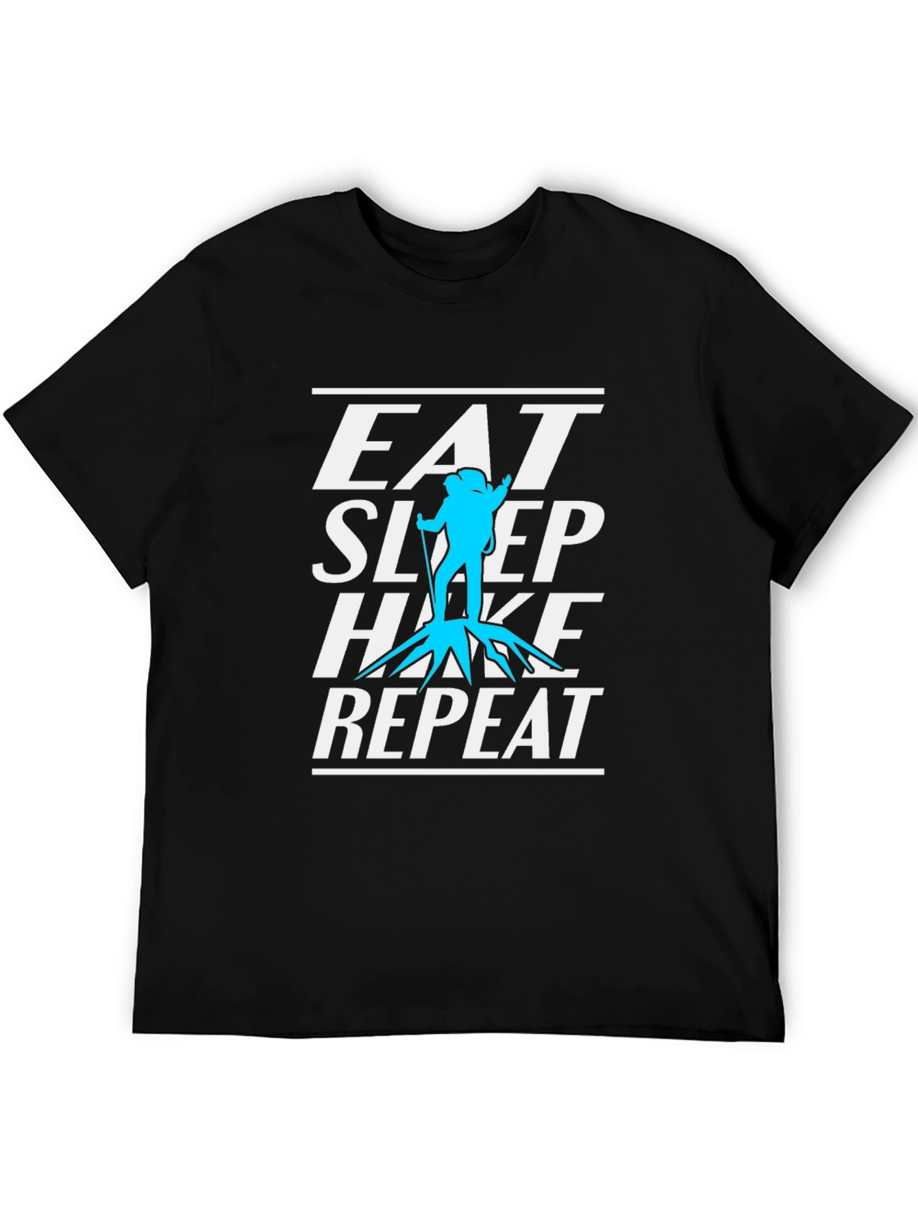 Eat Sleep Hike Repeat Graphic T-Shirt