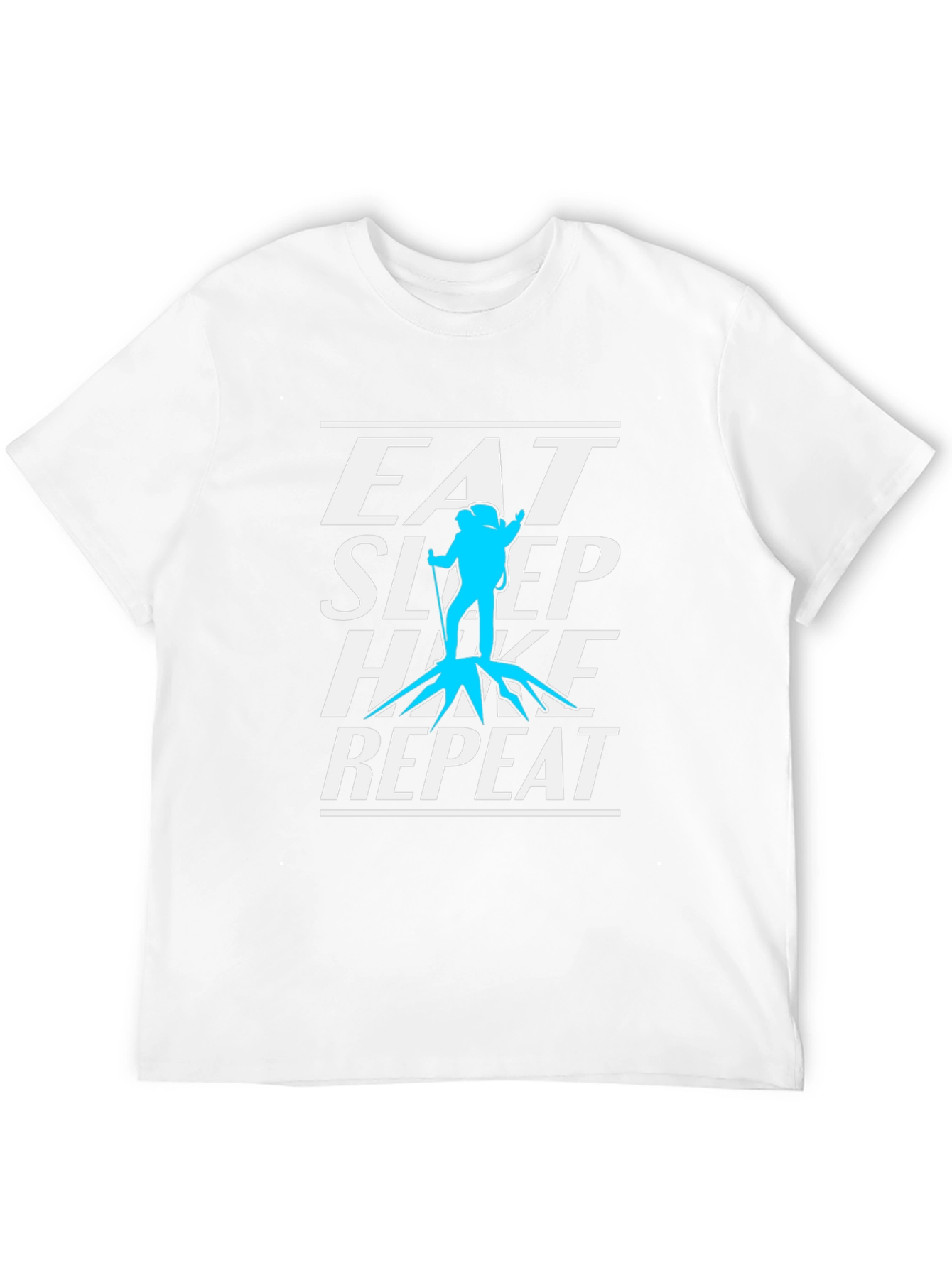 Eat Sleep Hike Repeat Graphic T-Shirt