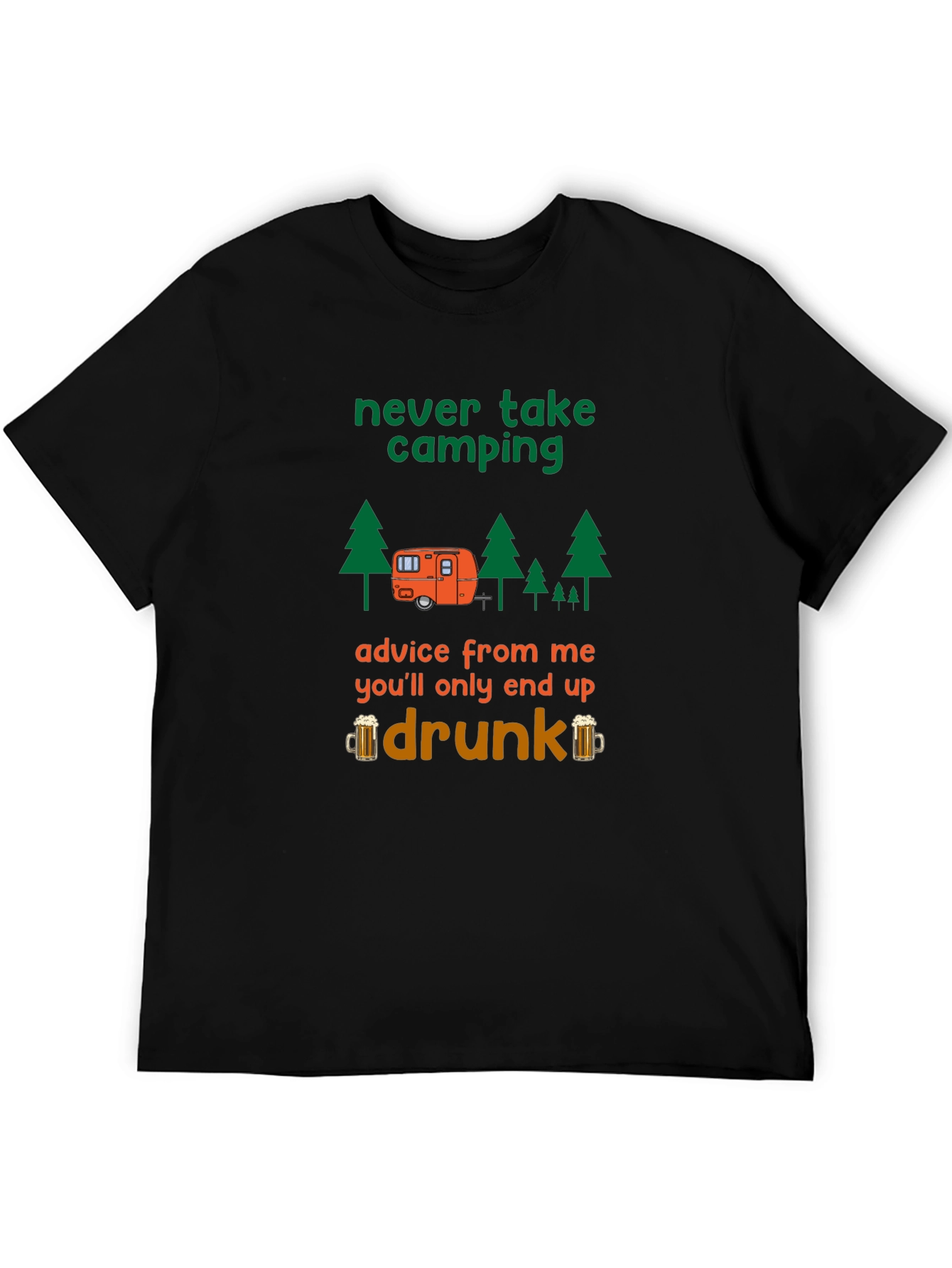 Camping Advice Funny T-Shirt