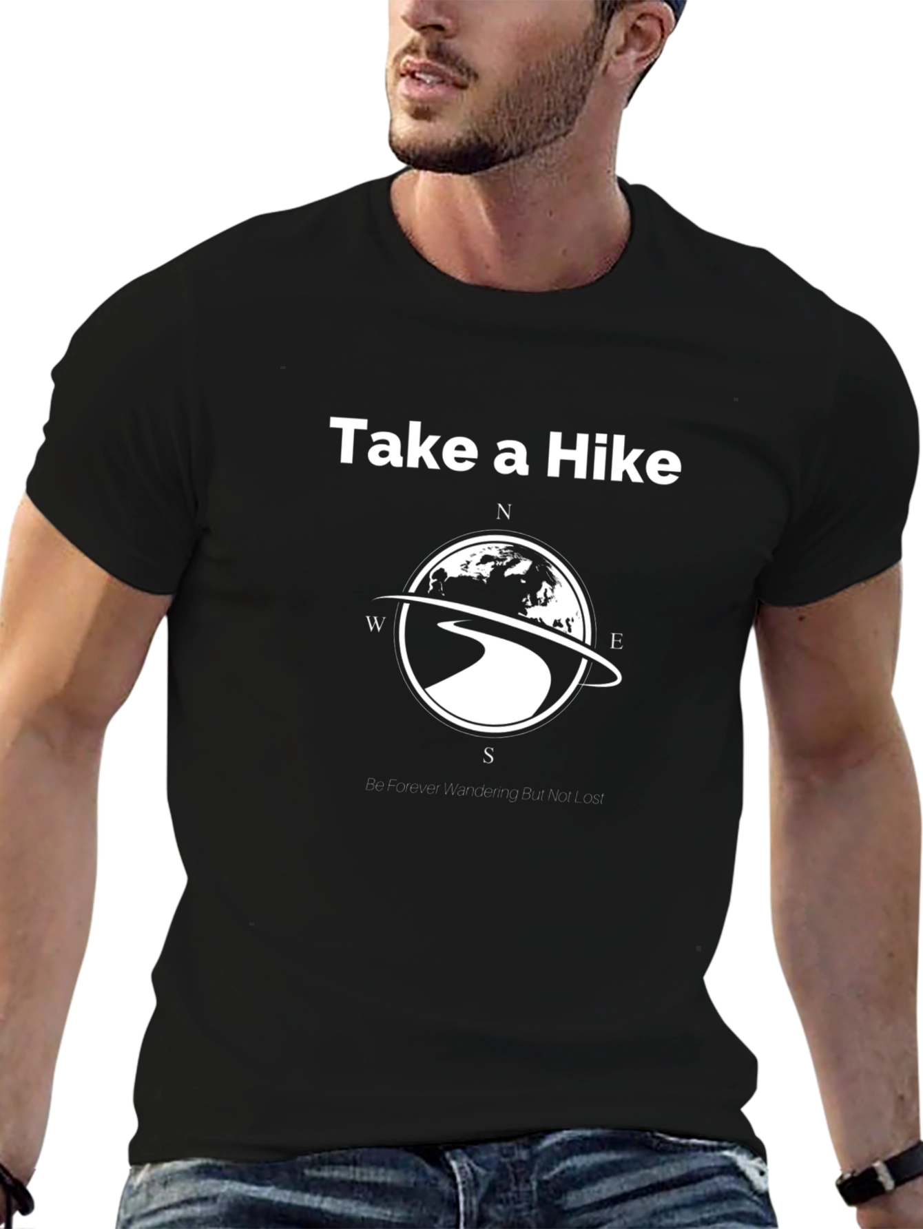 Take a Hike Graphic Tee - Wanderlust Adventure Shirt