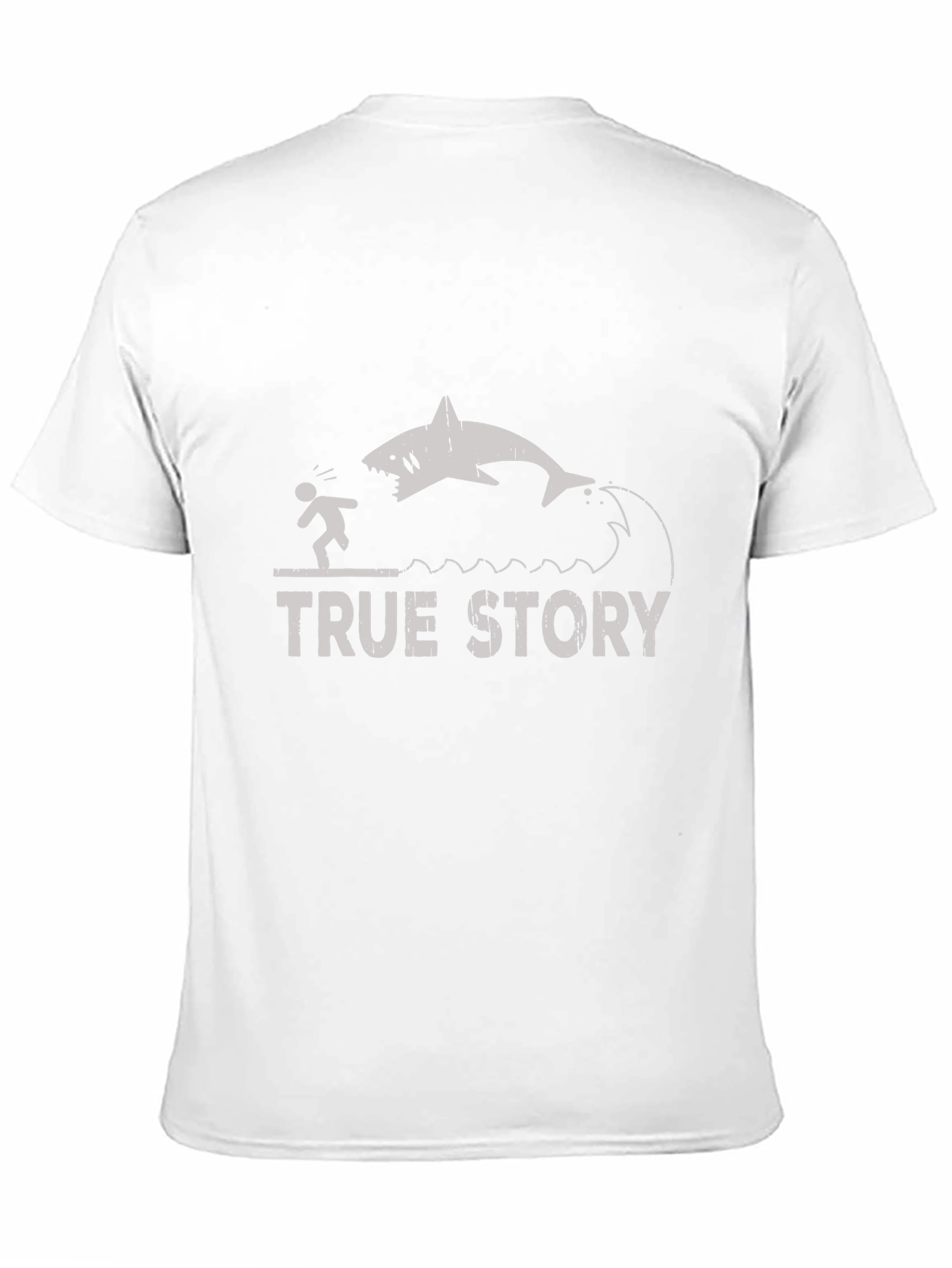 True Story Shark T-Shirt - Funny Graphic Tee