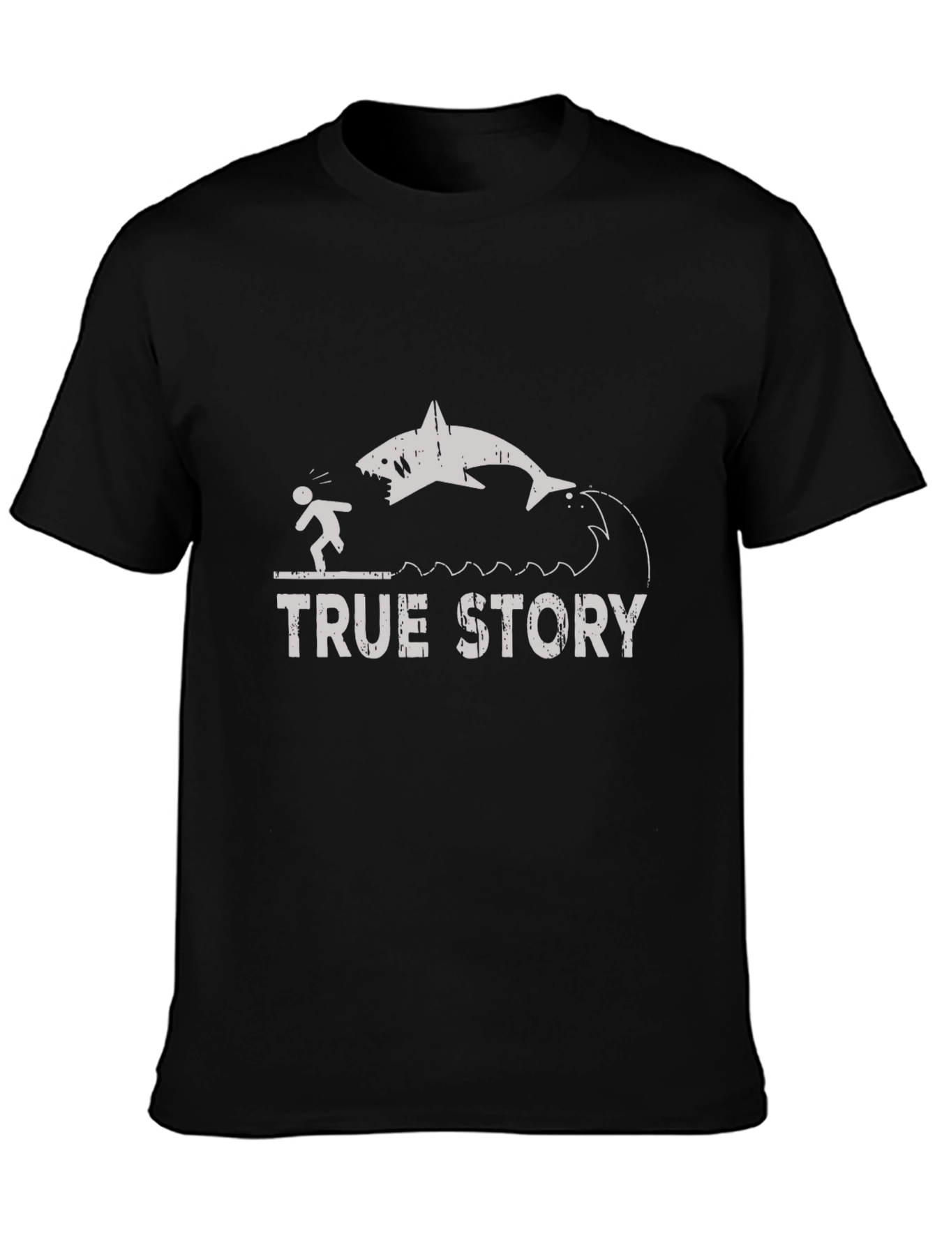 True Story Shark T-Shirt - Funny Graphic Tee