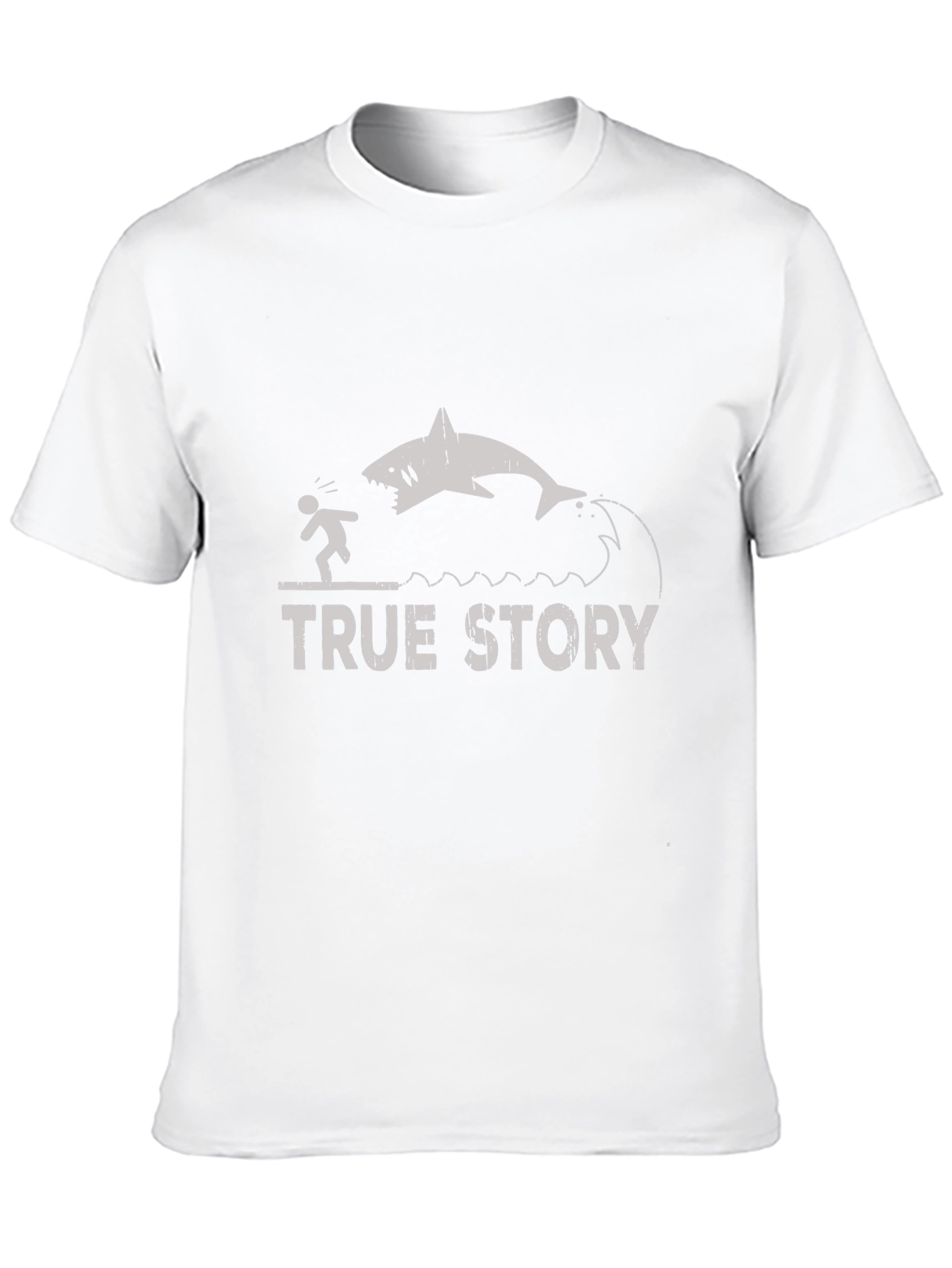True Story Shark T-Shirt - Funny Graphic Tee