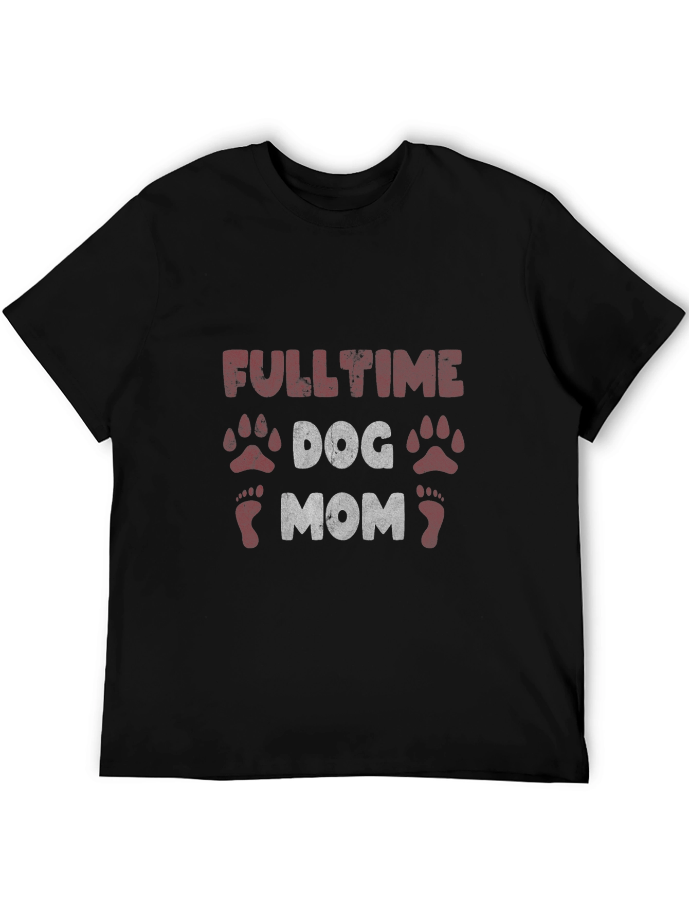 Fulltime Dog Mom Graphic T-Shirt