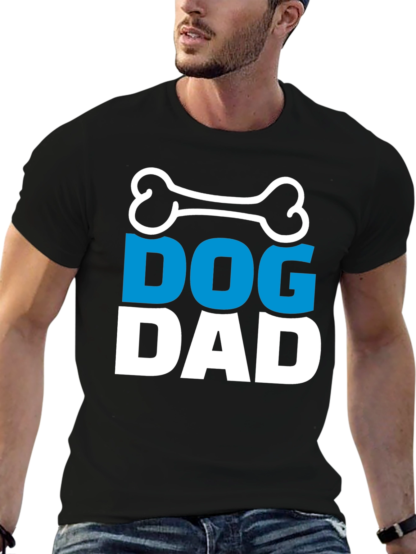 Dog Dad T-Shirt - Cute Dog Lover Tee