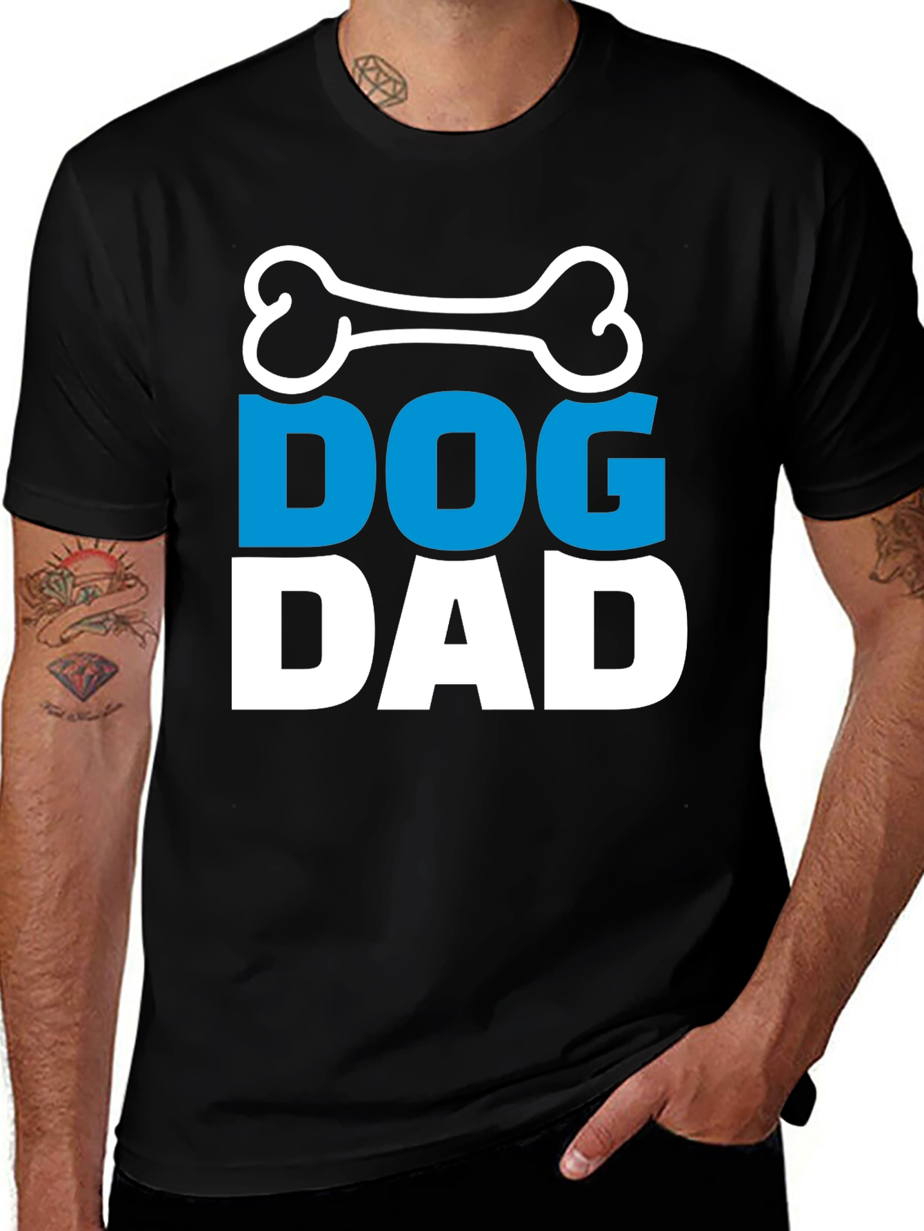 Dog Dad T-Shirt - Cute Dog Lover Tee