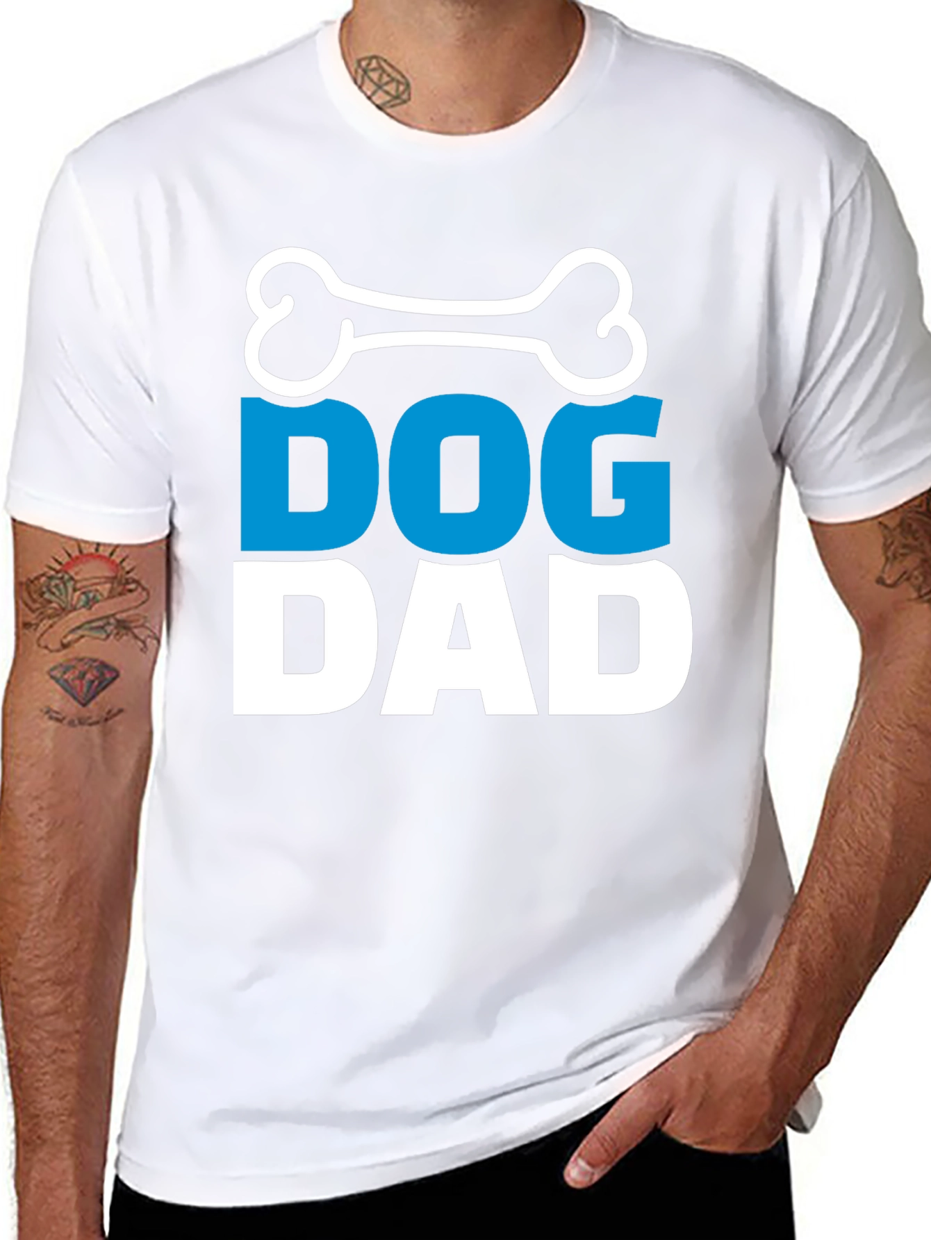 Dog Dad T-Shirt - Cute Dog Lover Tee