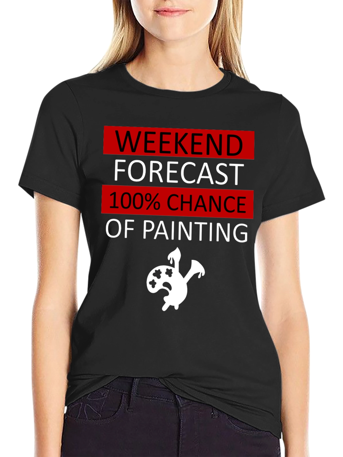 Weekend Painting T-Shirt: Artist Forecast