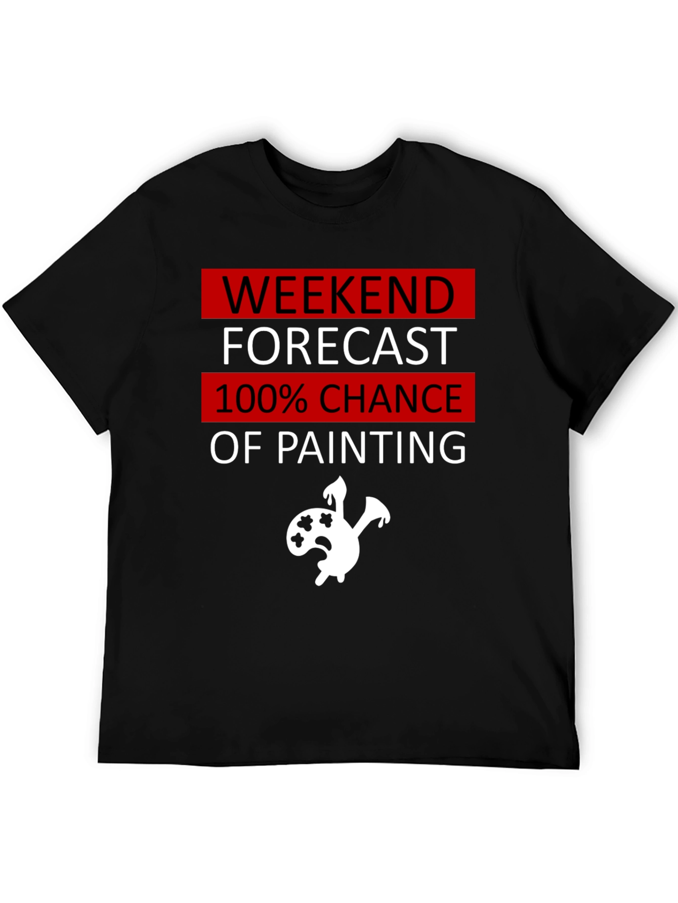 Weekend Painting T-Shirt: Artist Forecast
