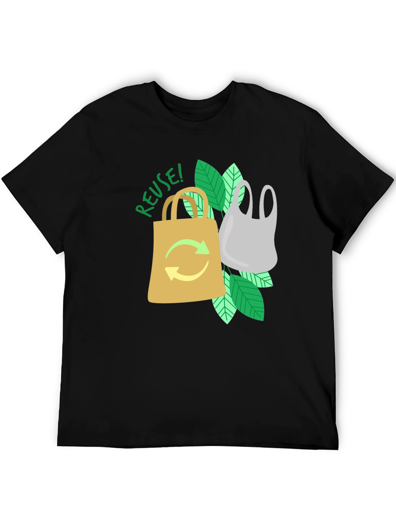 Eco-Friendly Reuse Graphic T-Shirt