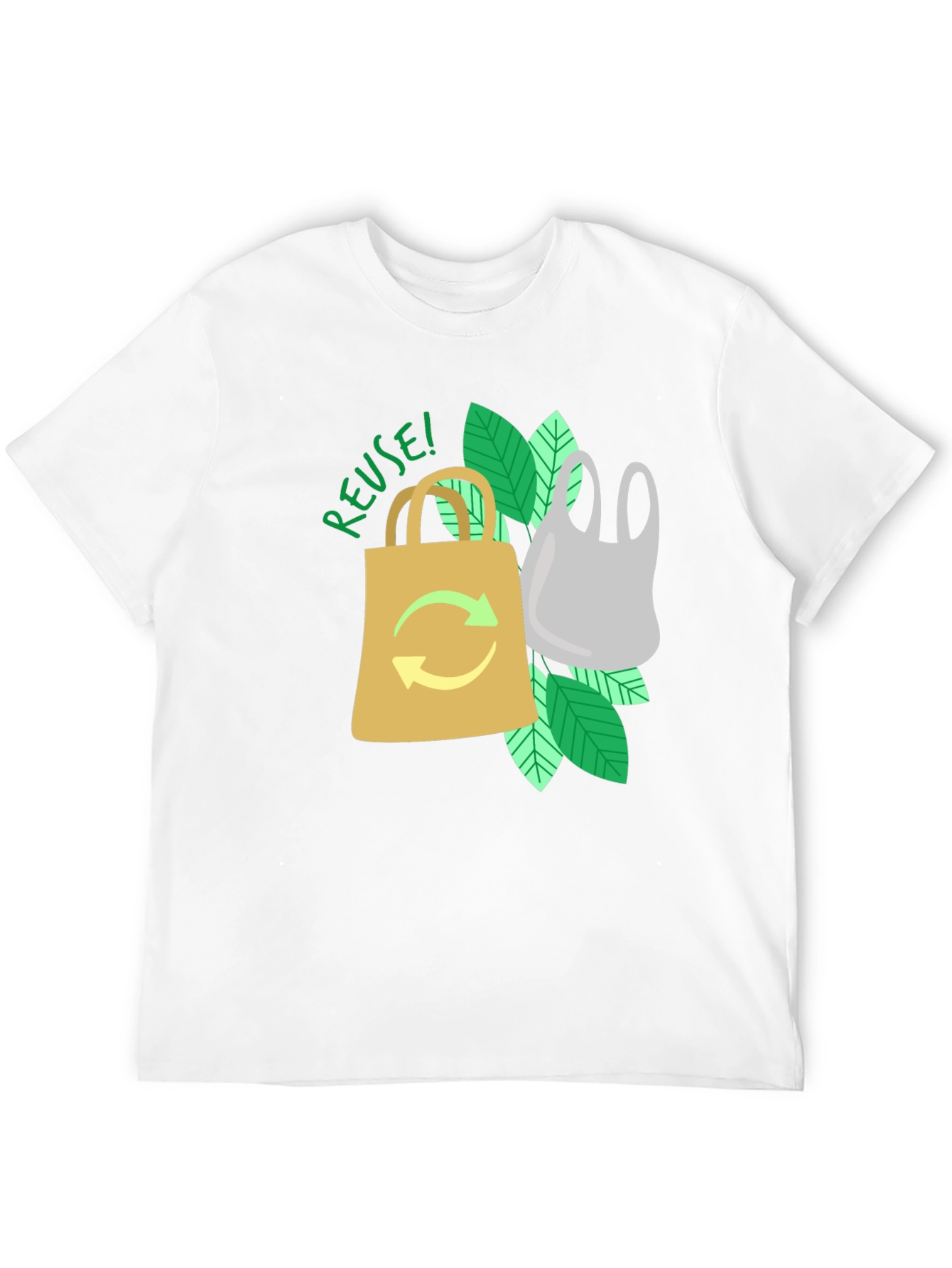 Eco-Friendly Reuse Graphic T-Shirt