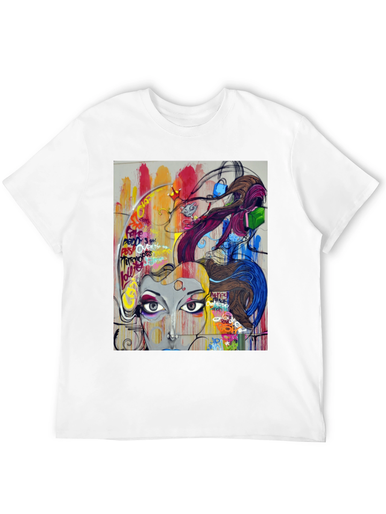 Abstract Graffiti Art T-Shirt