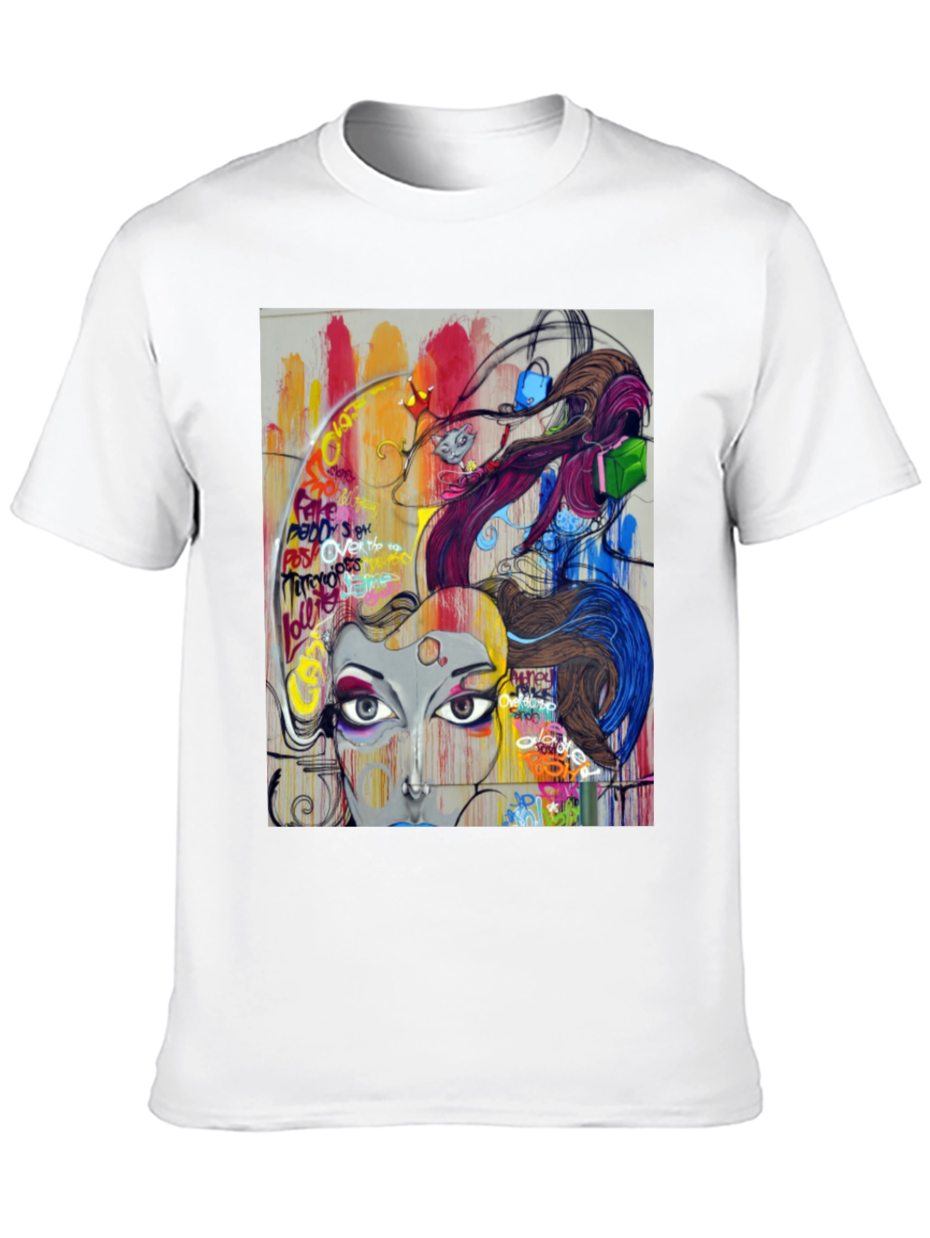 Abstract Graffiti Art T-Shirt