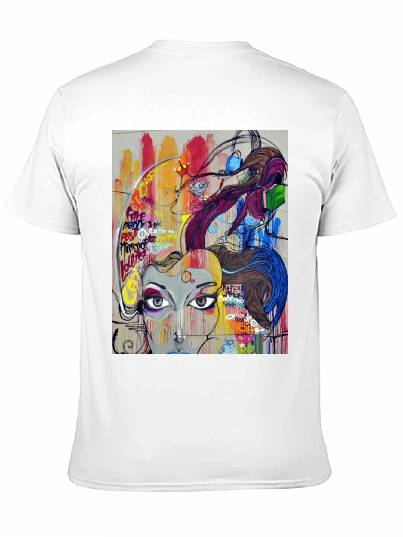Abstract Graffiti Art T-Shirt