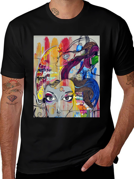 Abstract Graffiti Art T-Shirt