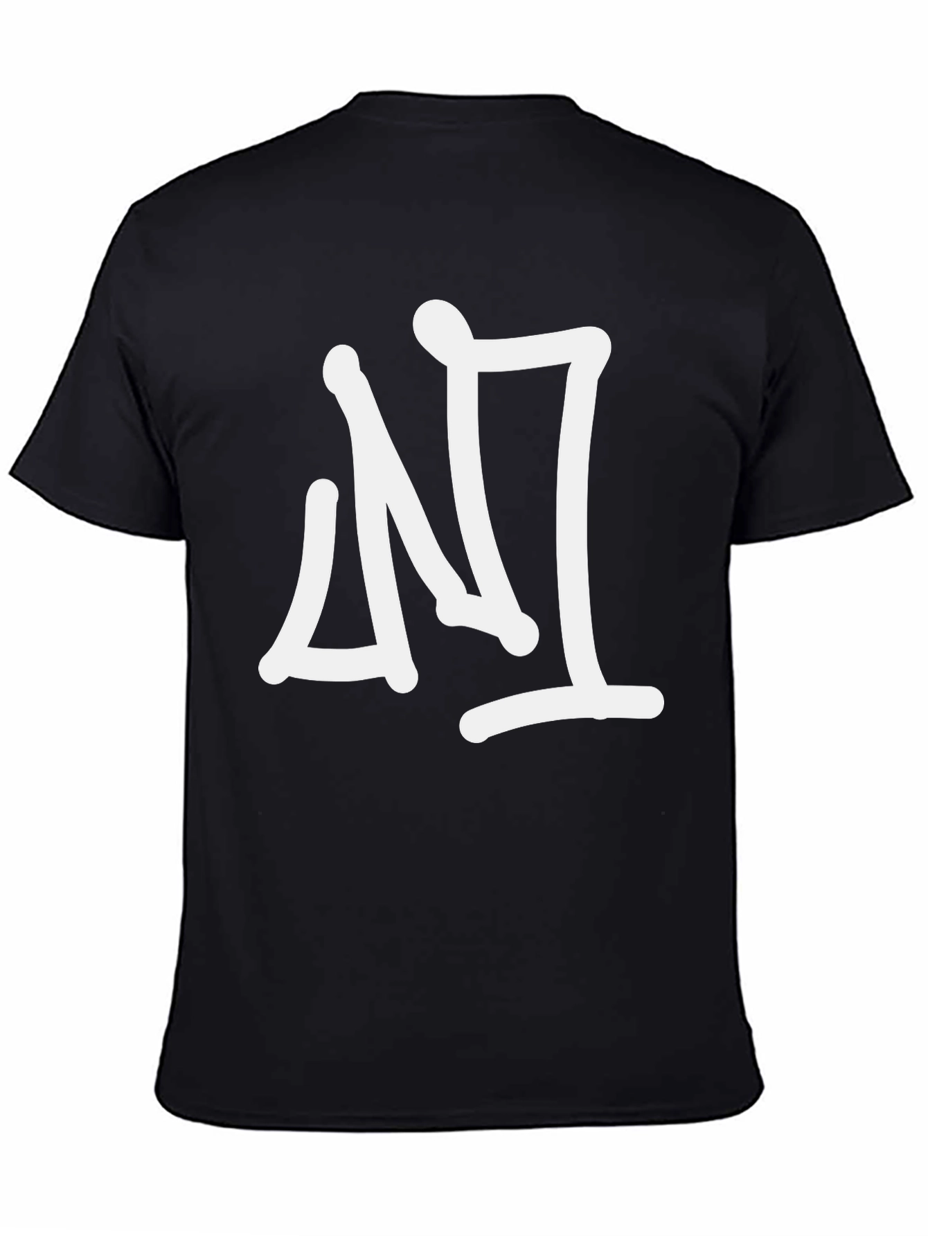 Unique Graphic Tee - Street Style Black T-Shirt