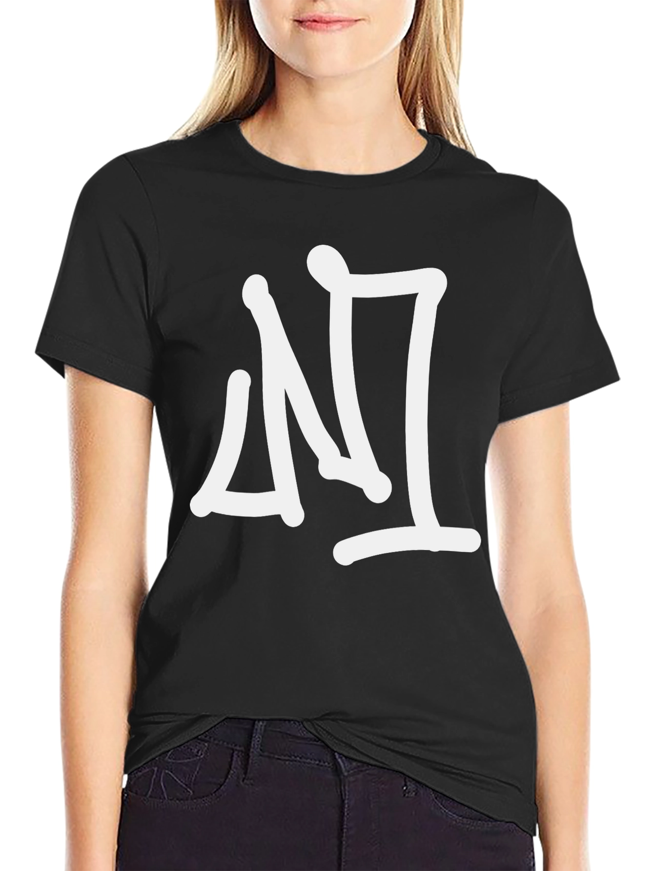 Unique Graphic Tee - Street Style Black T-Shirt