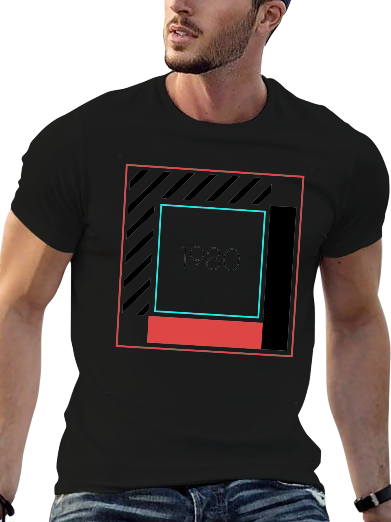 Retro 1980s Graphic Tee - Classic Style