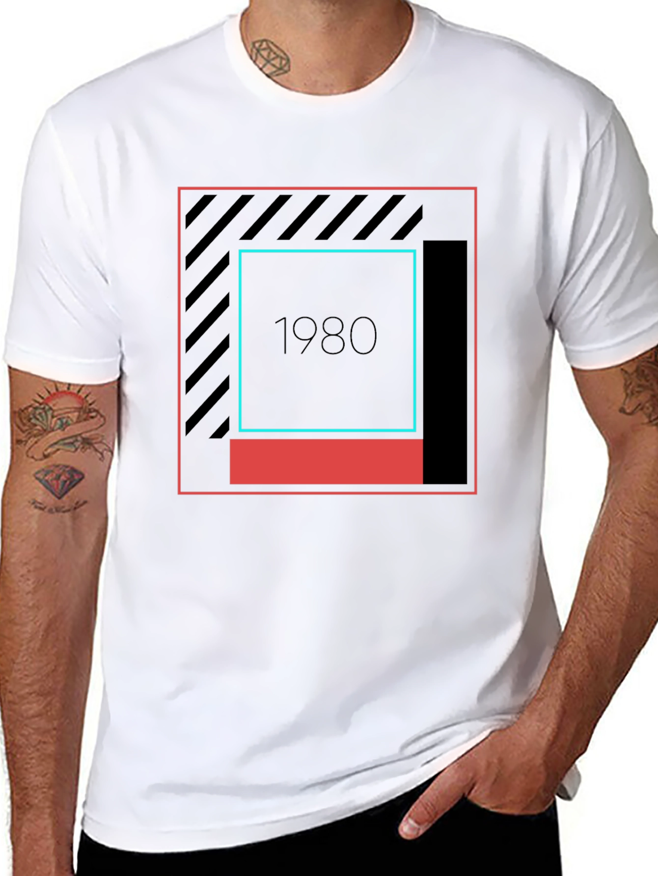 Retro 1980s Graphic Tee - Classic Style