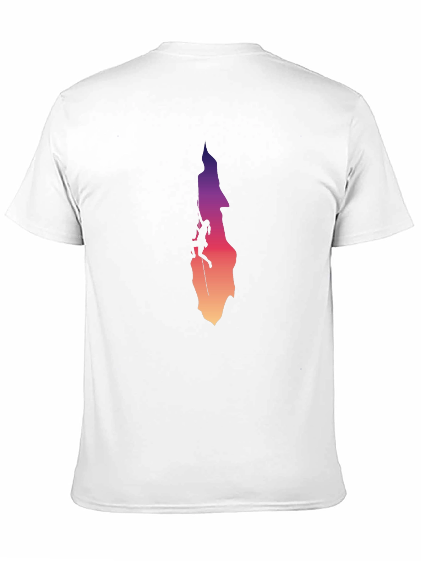 Climbing Silhouette Graphic Tee - Rock Climbing Shirt