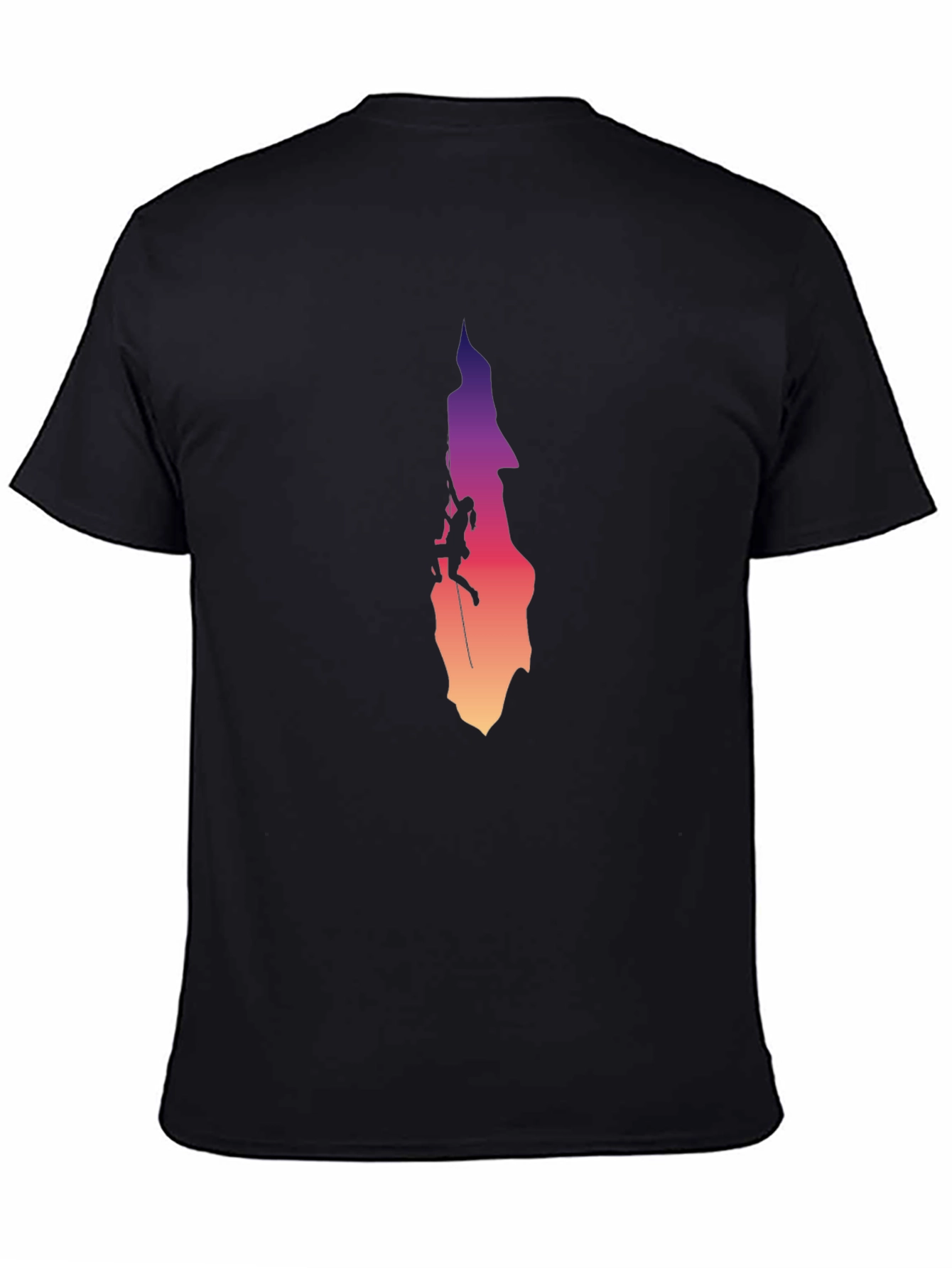 Climbing Silhouette Graphic Tee - Rock Climbing Shirt