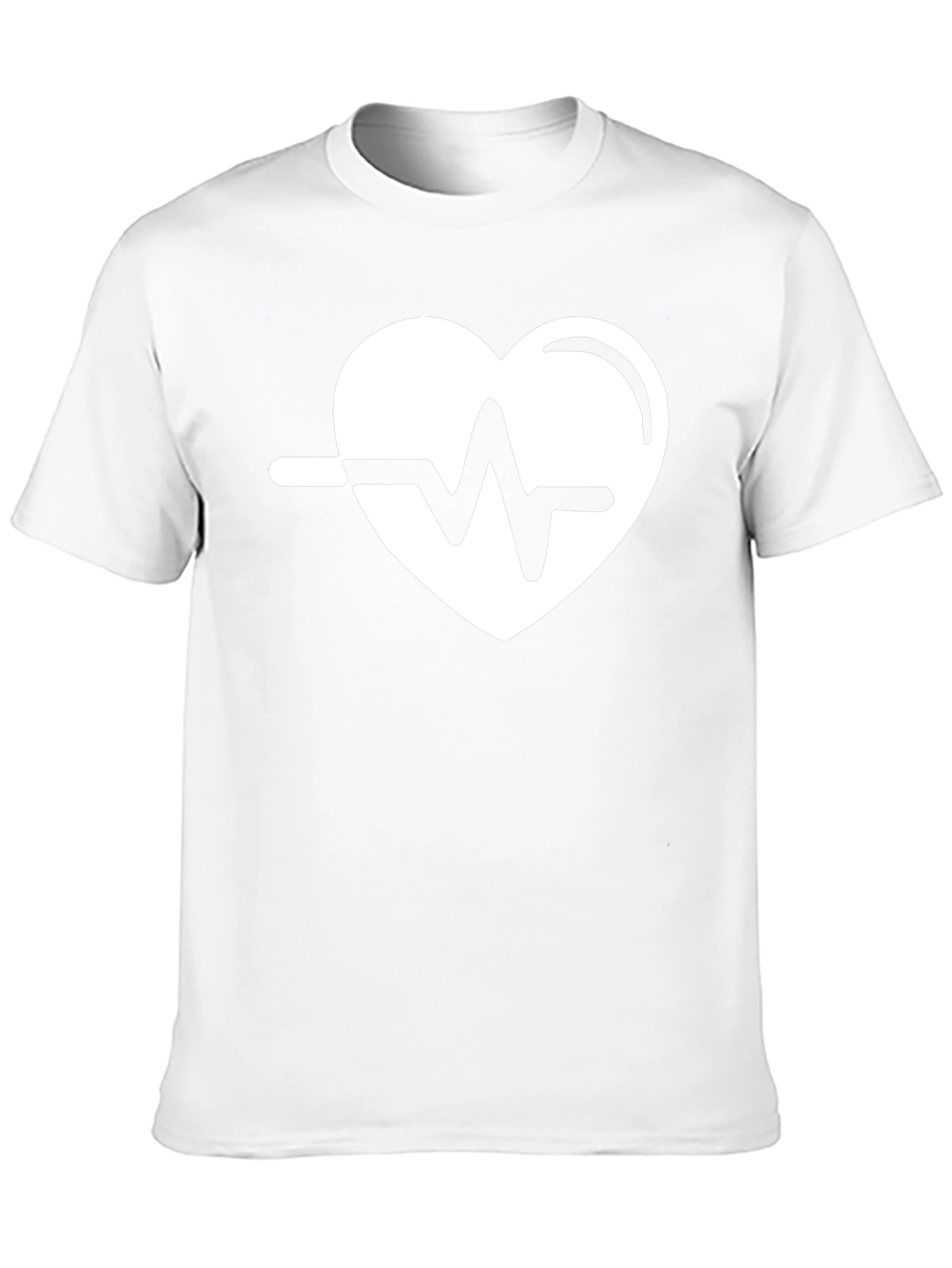 Heartbeat Graphic Tee - Black T-Shirt