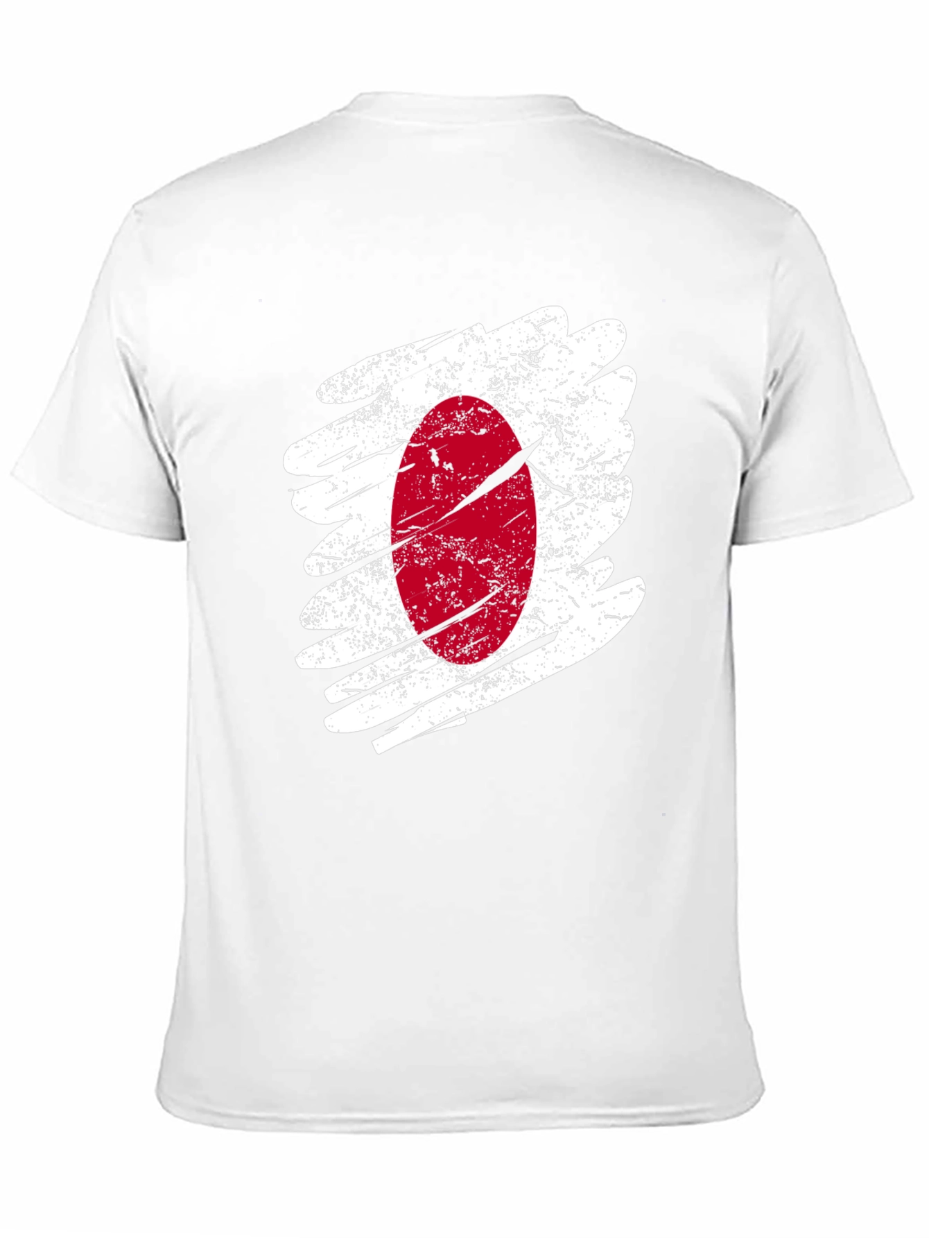 Japanese Flag Grunge Style T-Shirt