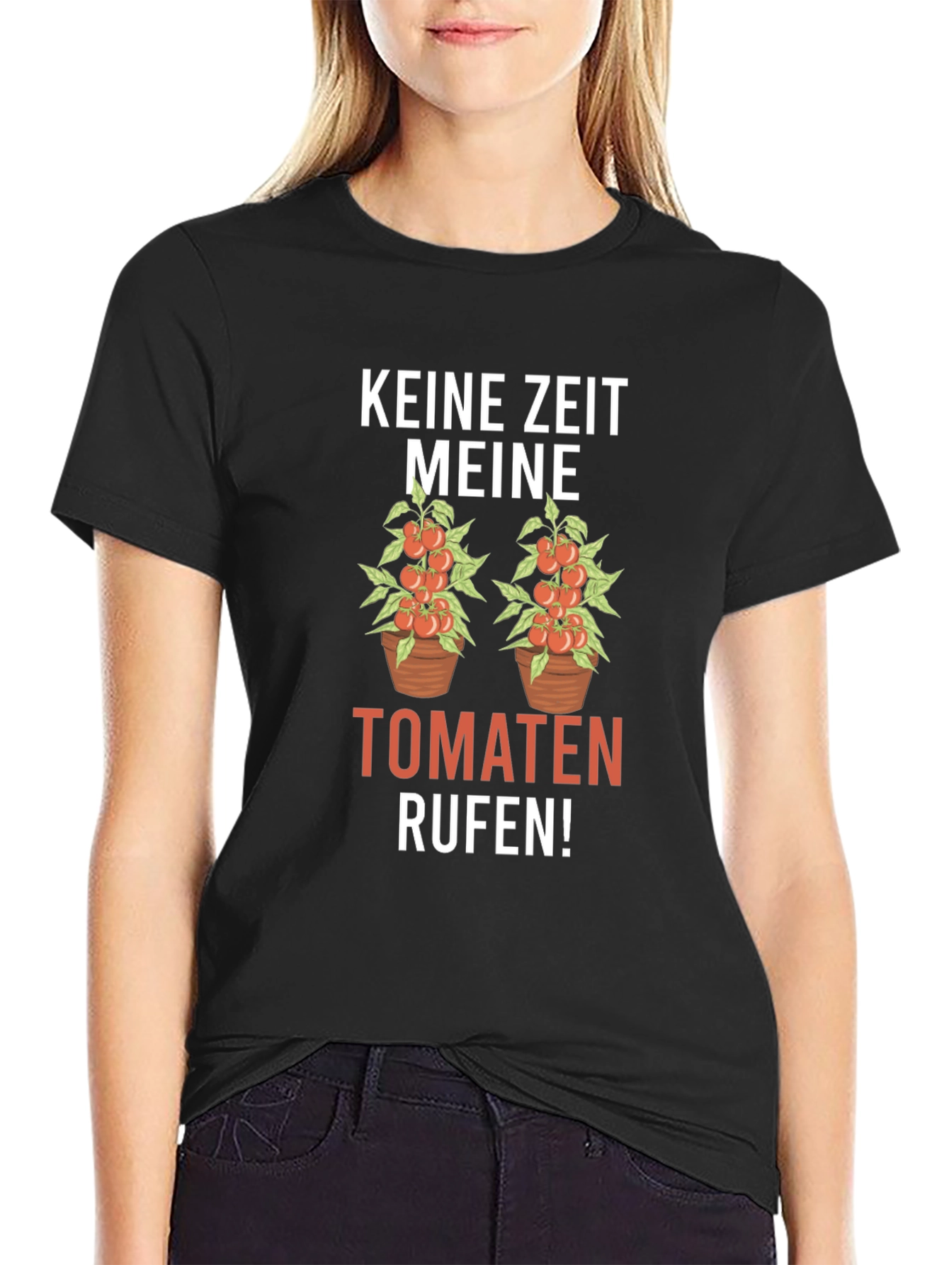 Tomato Calling T-Shirt - Gardening Enthusiast Tee