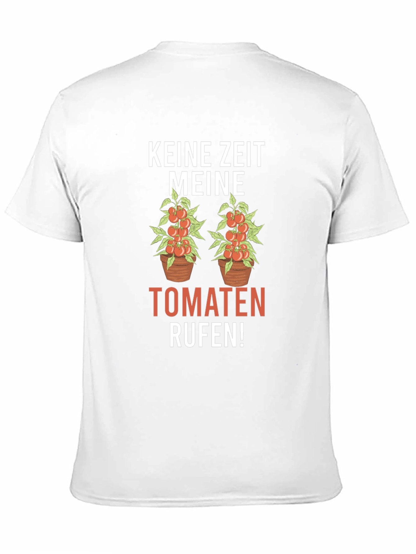 Tomato Calling T-Shirt - Gardening Enthusiast Tee