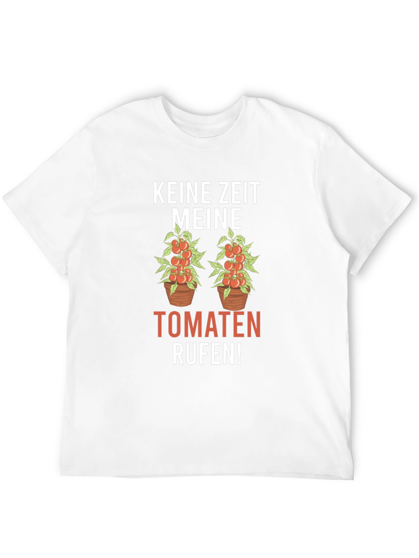 Tomato Calling T-Shirt - Gardening Enthusiast Tee