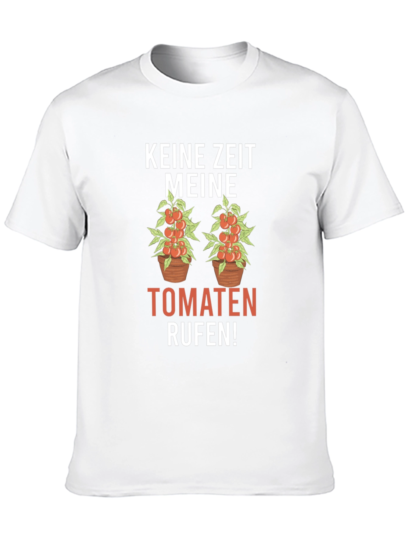 Tomato Calling T-Shirt - Gardening Enthusiast Tee