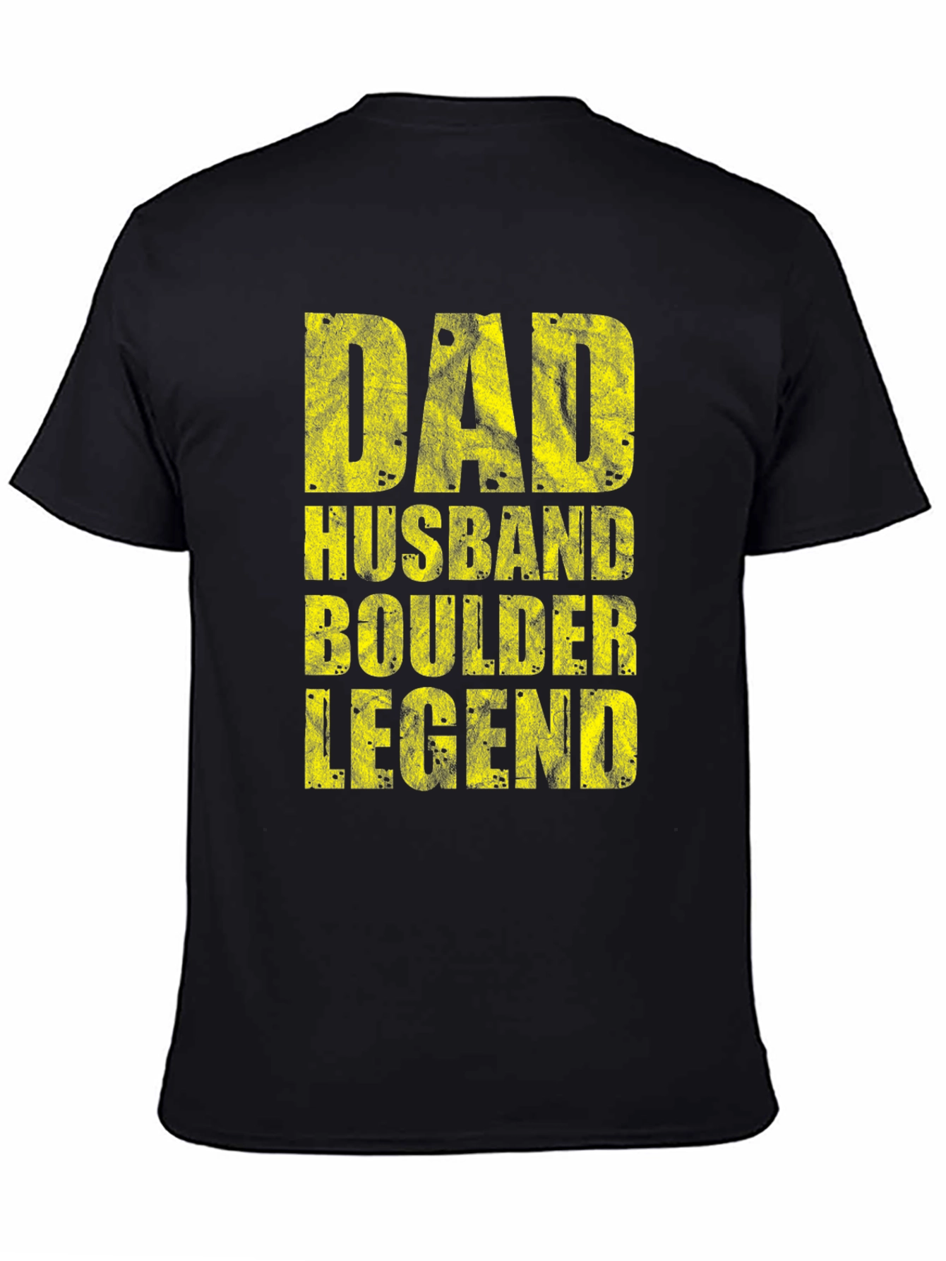 Dad Husband Boulder Legend Graphic T-Shirt