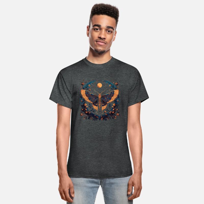 Luna moth Moon Witchy Butterfly Graphic Astronomy