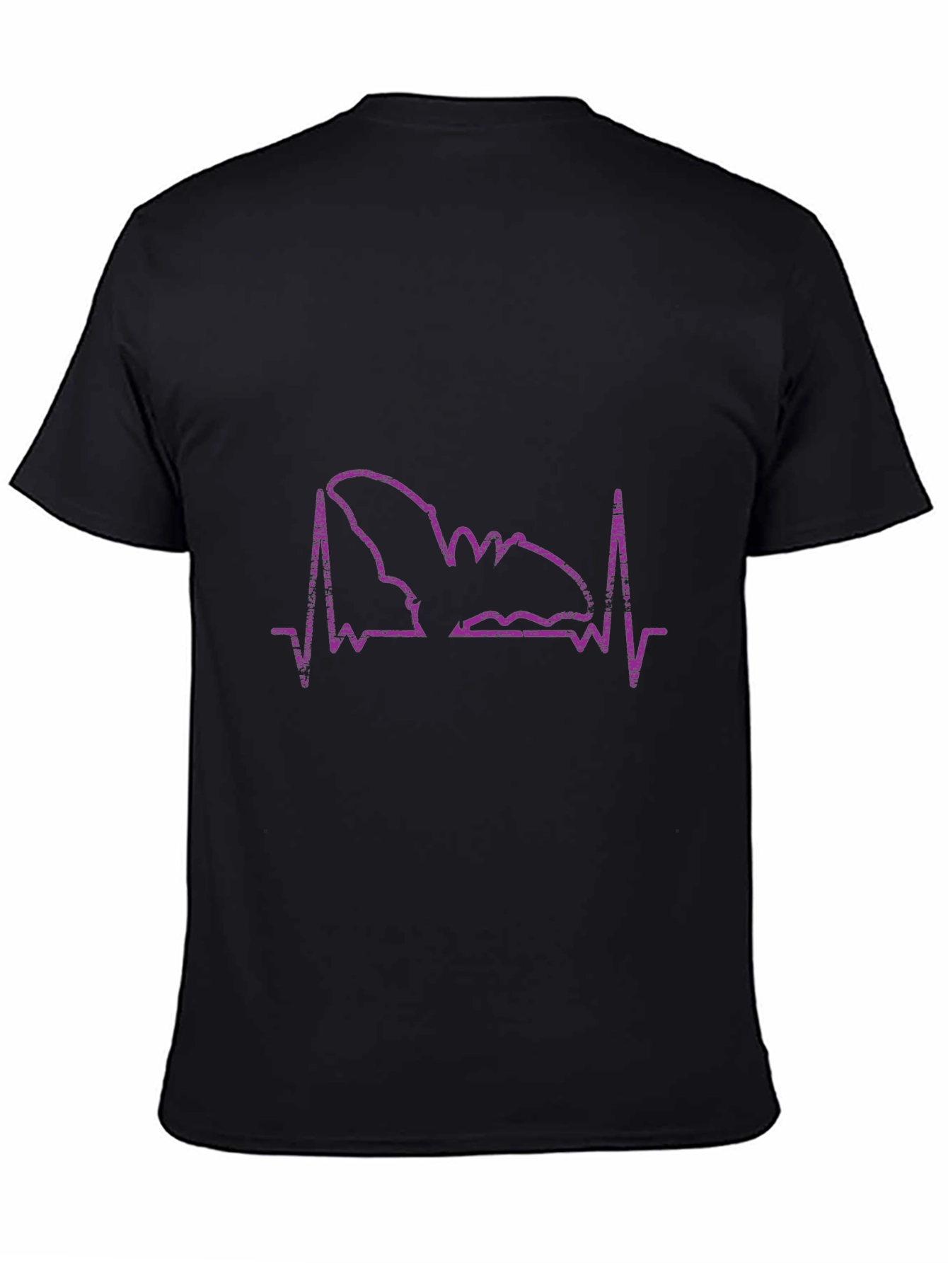 Bat Heartbeat T-Shirt - Halloween Vibes