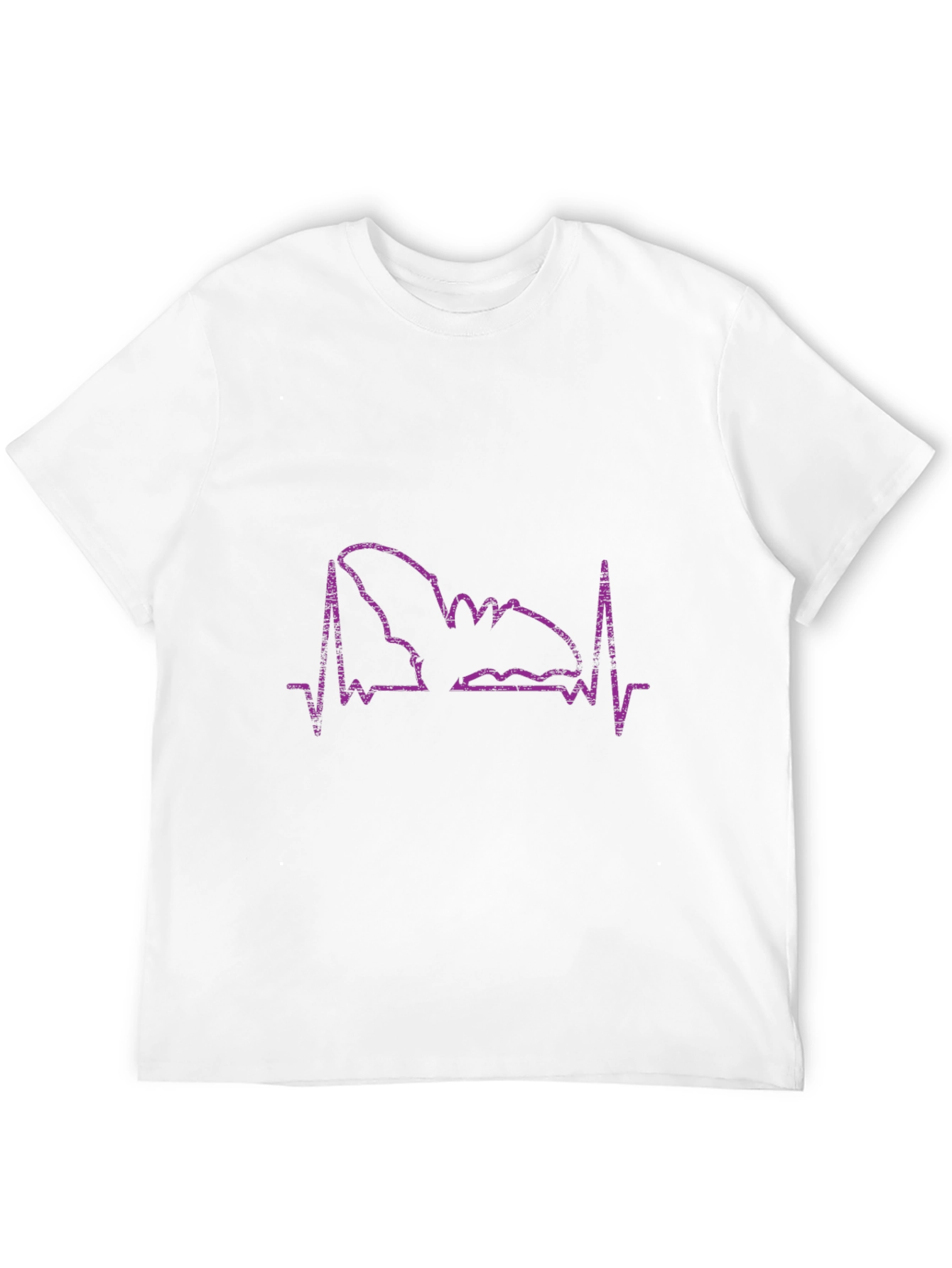 Bat Heartbeat T-Shirt - Halloween Vibes