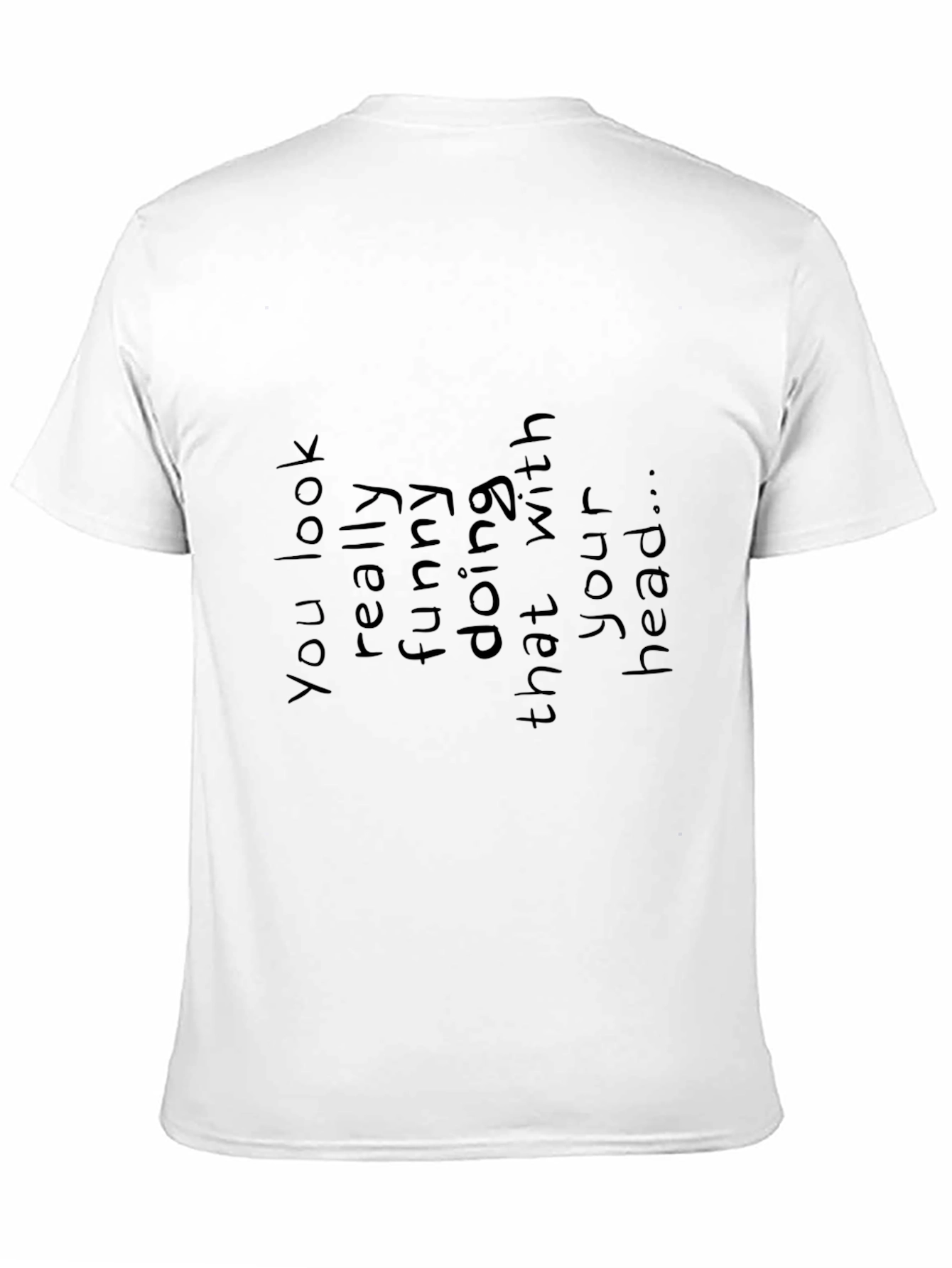 Funny Head Graphic T-Shirt